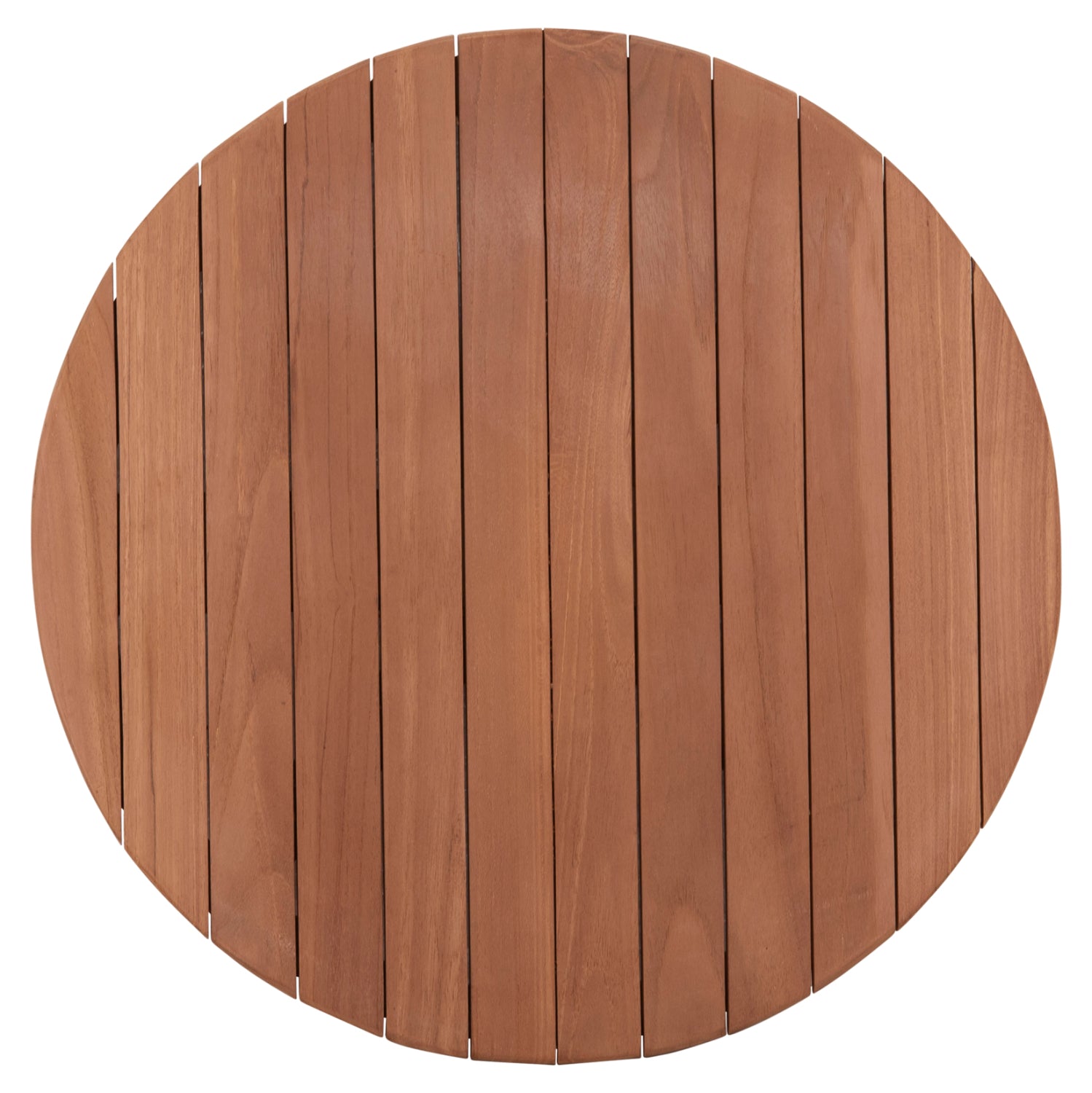 ΕΠΙΦΑΝΕΙΑ ΤΡΑΠΕΖΙΟΥ ΣΤΡΟΓΓΥΛΗ HM18132 ΞΥΛΟ TEAK--ΦΥΣΙΚΟ Φ60x4(πάχος)εκ.
