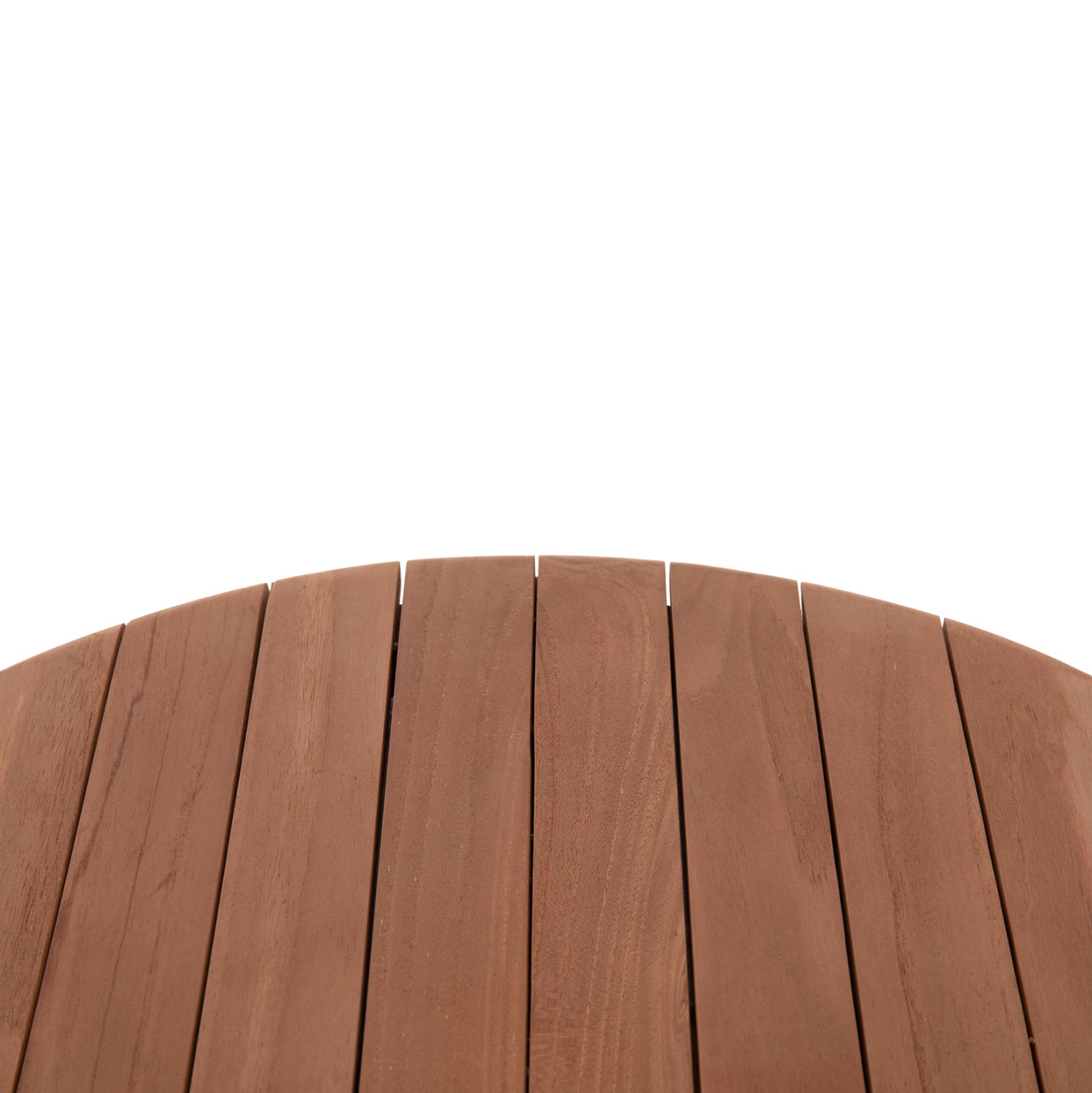 ΕΠΙΦΑΝΕΙΑ ΤΡΑΠΕΖΙΟΥ ΣΤΡΟΓΓΥΛΗ HM18132 ΞΥΛΟ TEAK--ΦΥΣΙΚΟ Φ60x4(πάχος)εκ.