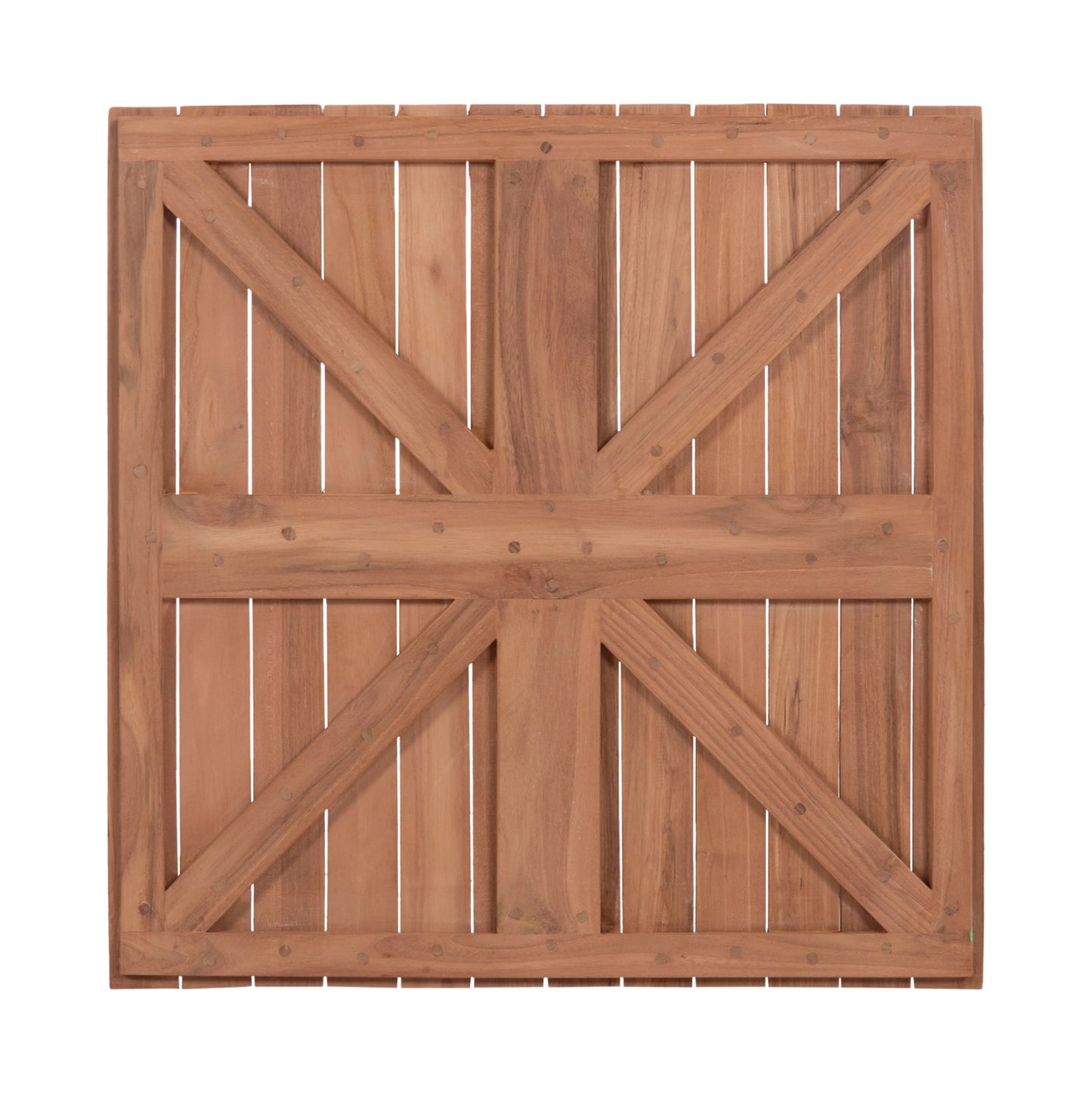 ΕΠΙΦΑΝΕΙΑ ΤΡΑΠΕΖΙΟΥ ΤΕΤΡΑΓΩΝΗ HM18135 ΞΥΛΟ TEAK--ΦΥΣΙΚΟ 60x60x4(πάχος)εκ.