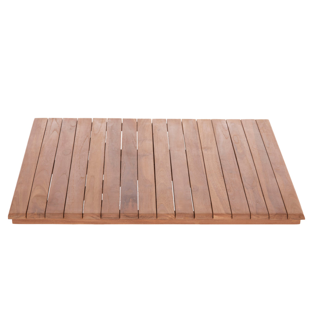 ΕΠΙΦΑΝΕΙΑ ΤΡΑΠΕΖΙΟΥ ΤΕΤΡΑΓΩΝΗ HM18137 ΞΥΛΟ TEAK--ΦΥΣΙΚΟ 80x80x4(πάχος)εκ.