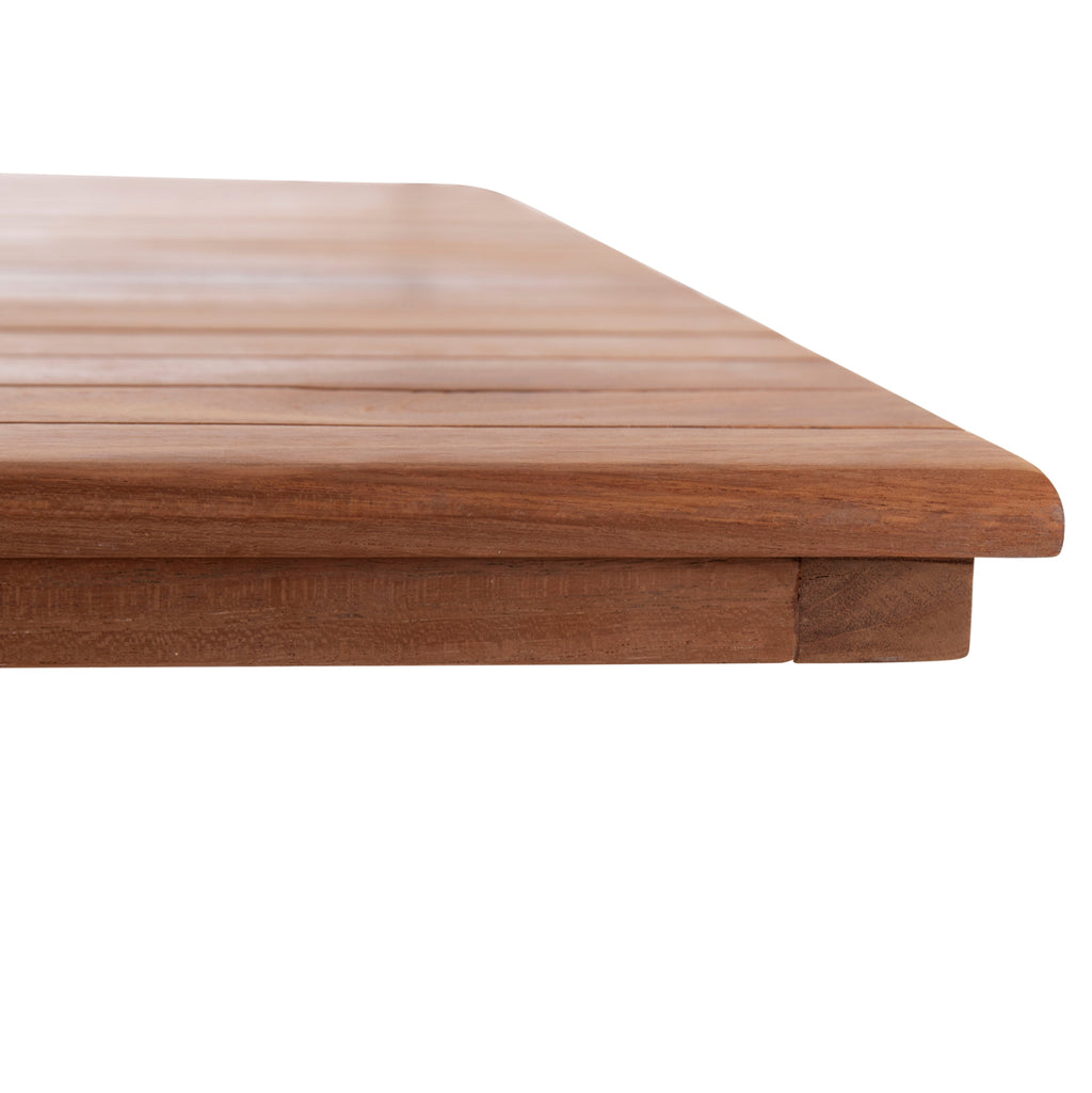 ΕΠΙΦΑΝΕΙΑ ΤΡΑΠΕΖΙΟΥ ΤΕΤΡΑΓΩΝΗ HM18137 ΞΥΛΟ TEAK--ΦΥΣΙΚΟ 80x80x4(πάχος)εκ.
