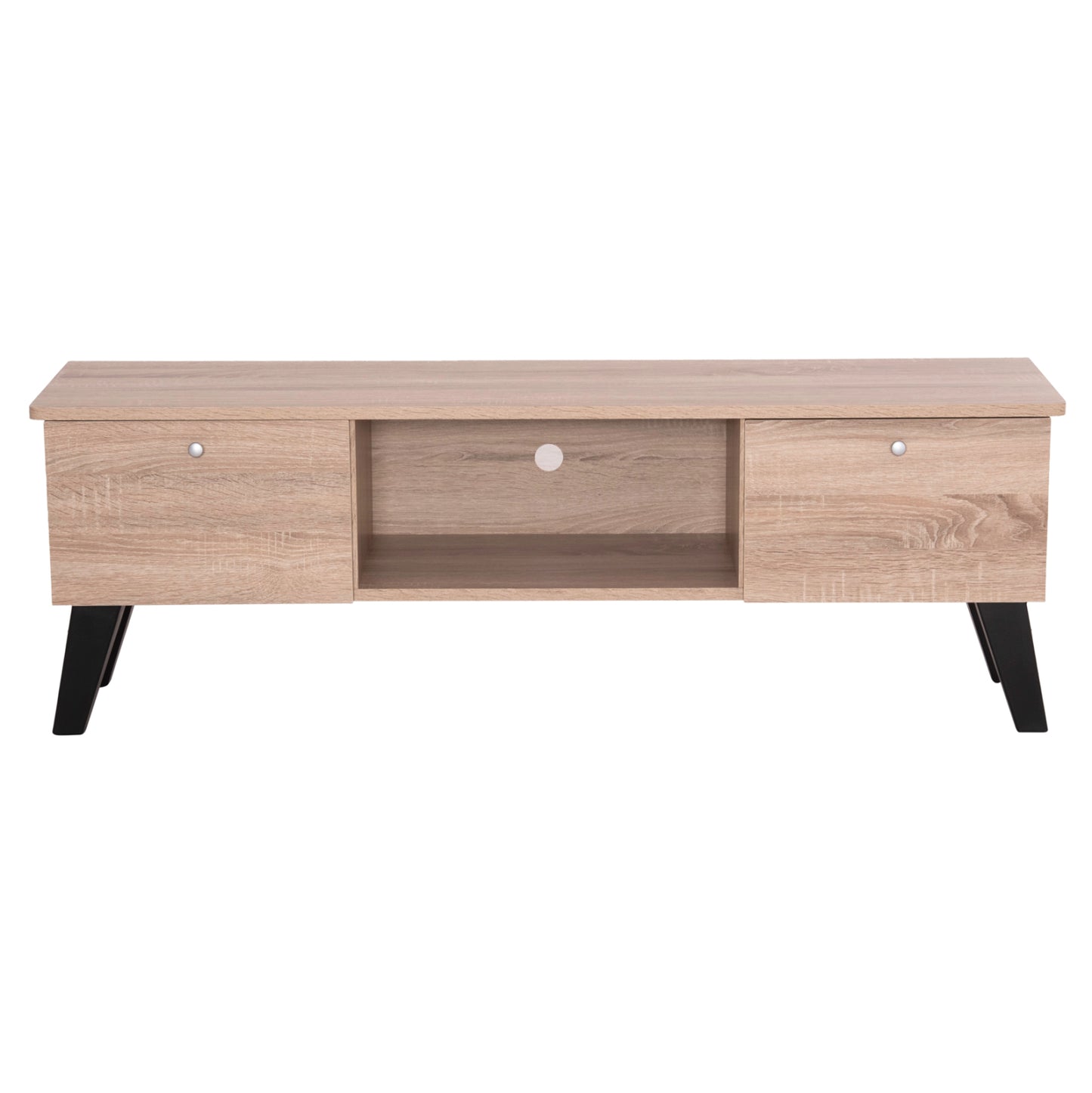 ΕΠΙΠΛΟ ΤΗΛΕΟΡΑΣΗΣ IREN HM2481.01 ΜΕΛΑΜΙΝΗ ΣΕ SONAMA OAK-ΜΑΥΡΟ 120x32,5-34x41Yεκ.