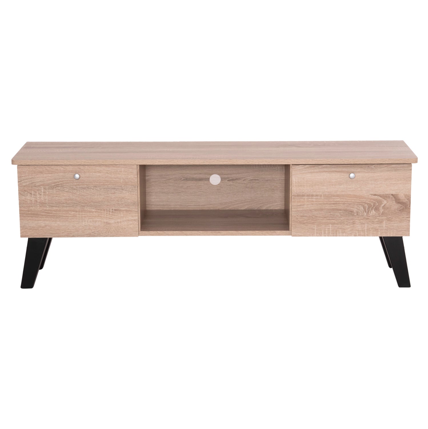 ΕΠΙΠΛΟ ΤΗΛΕΟΡΑΣΗΣ IREN HM2481.01 ΜΕΛΑΜΙΝΗ ΣΕ SONAMA OAK-ΜΑΥΡΟ 120x32,5-34x41Yεκ.