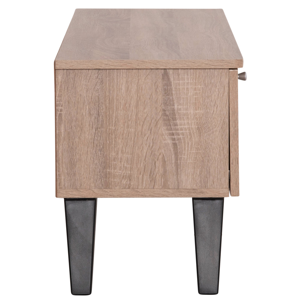ΕΠΙΠΛΟ ΤΗΛΕΟΡΑΣΗΣ IREN HM2481.01 ΜΕΛΑΜΙΝΗ ΣΕ SONAMA OAK-ΜΑΥΡΟ 120x32,5-34x41Yεκ.