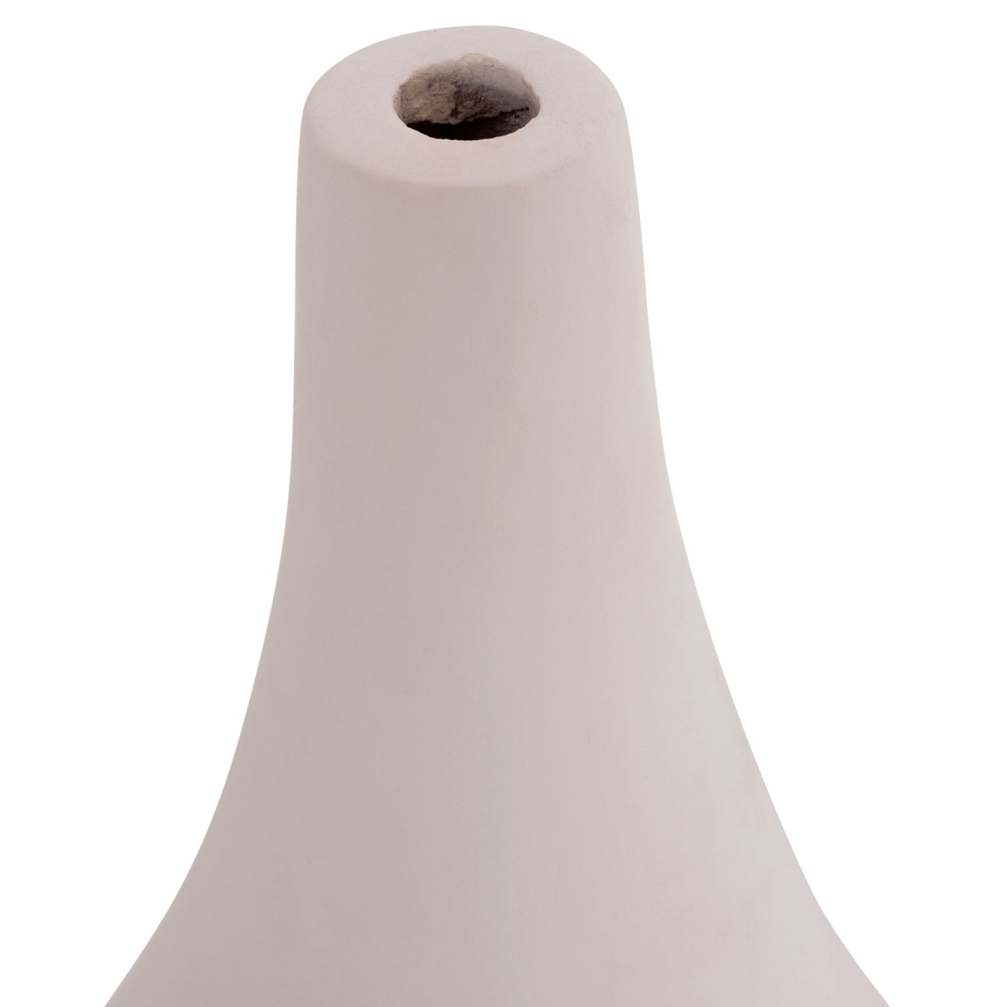 ΕΠΙΤΡΑΠΕΖΙΟ ΔΙΑΚΟΣΜΗΤΙΚΟ ΒΑΖΟ DENI HM4663.02S FIBER CEMENT ΣΕ ΛΕΥΚΟ--Φ15x27Υεκ.