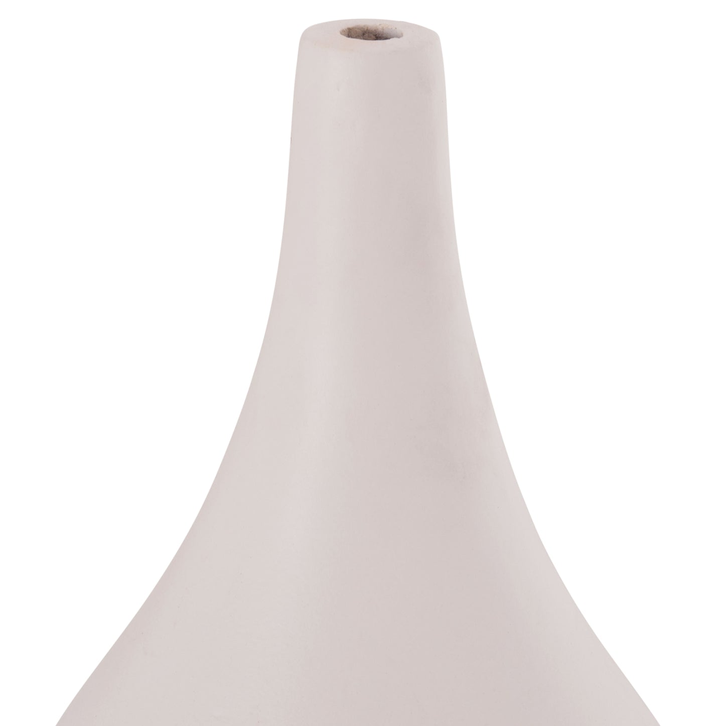 ΕΠΙΤΡΑΠΕΖΙΟ ΔΙΑΚΟΣΜΗΤΙΚΟ ΒΑΖΟ DENI HM4663.02S FIBER CEMENT ΣΕ ΛΕΥΚΟ--Φ15x27Υεκ.