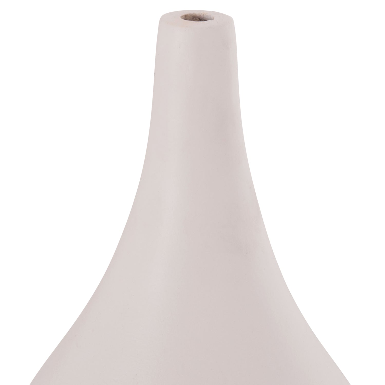 ΕΠΙΤΡΑΠΕΖΙΟ ΔΙΑΚΟΣΜΗΤΙΚΟ ΒΑΖΟ DENI HM4663.02S FIBER CEMENT ΣΕ ΛΕΥΚΟ--Φ15x27Υεκ.