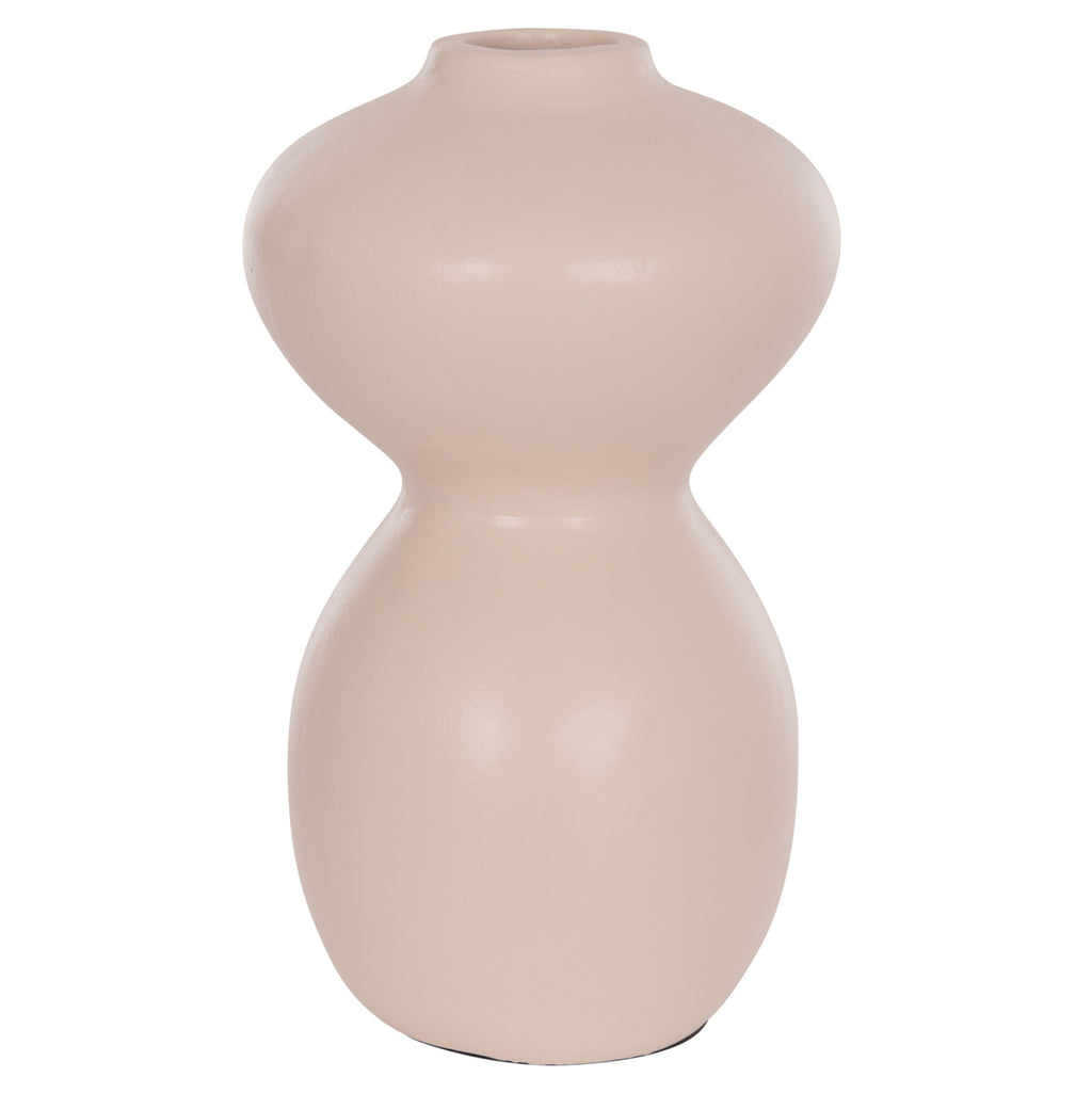 ΕΠΙΤΡΑΠΕΖΙΟ ΔΙΑΚΟΣΜΗΤΙΚΟ ΒΑΖΟ NELLY HM4669.02 ΤΕΡΑΚΟΤΑ ΣΕ ΚΡΕΜ--Φ22x35Υεκ.