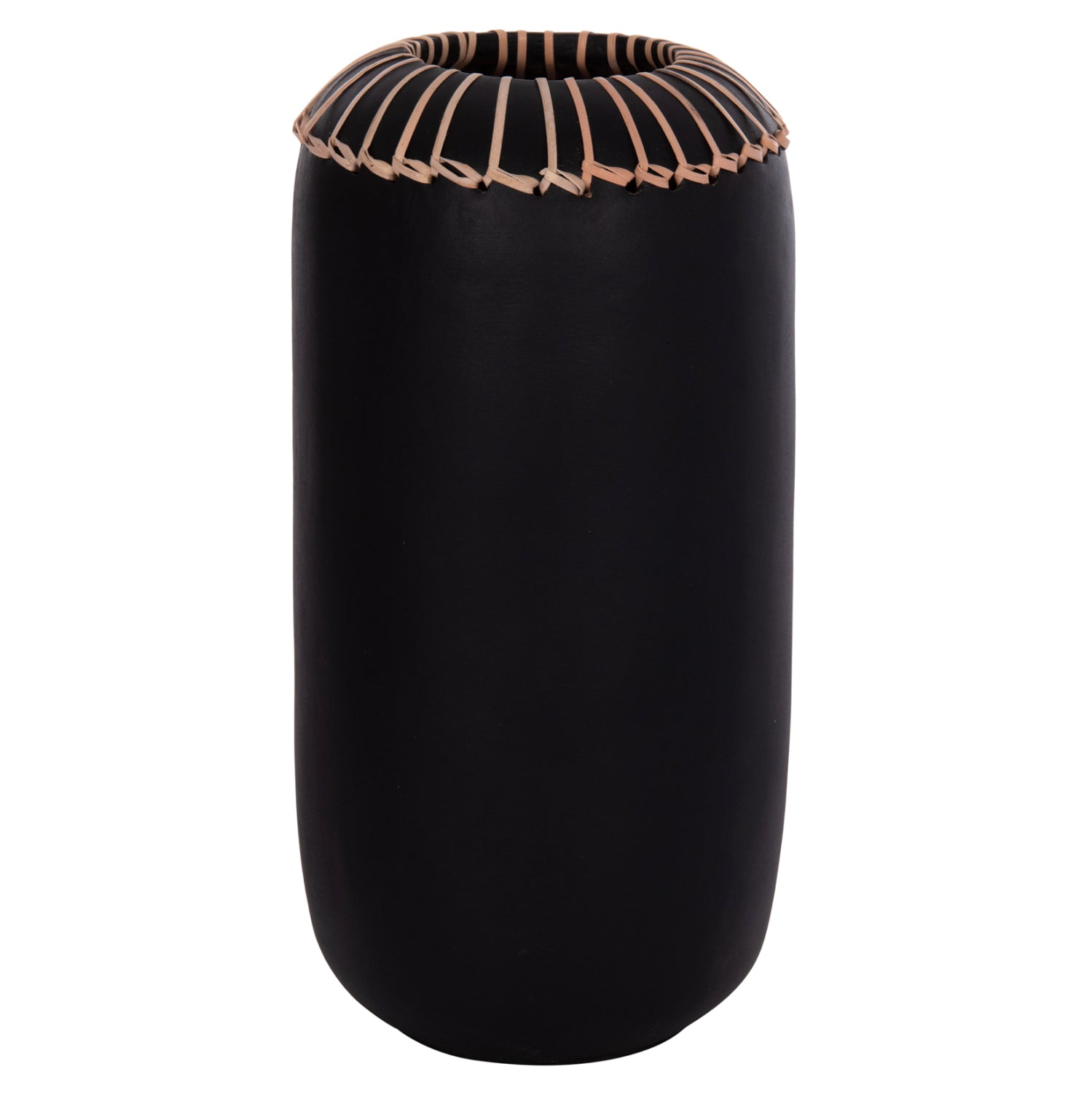 ΕΠΙΤΡΑΠΕΖΙΟ ΔΙΑΚΟΣΜΗΤΙΚΟ ΒΑΖΟ LENNOX HM4675.01S TΕΡΑΚΟΤΑ ΣΕ ΜΑΥΡΟ--Φ18x33Υεκ.