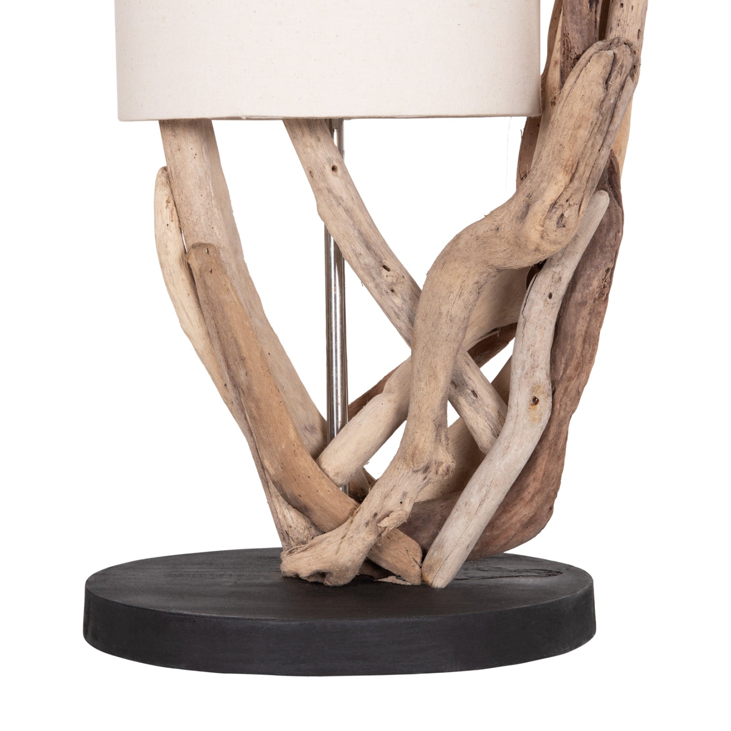 ΕΠΙΤΡΑΠΕΖΙΟ ΦΩΤΙΣΤΙΚΟ BRAMBLE HM4873 DRIFTWOOD & ΛΕΥΚΟ ΚΑΠΕΛΟ Φ28x65Υεκ.
