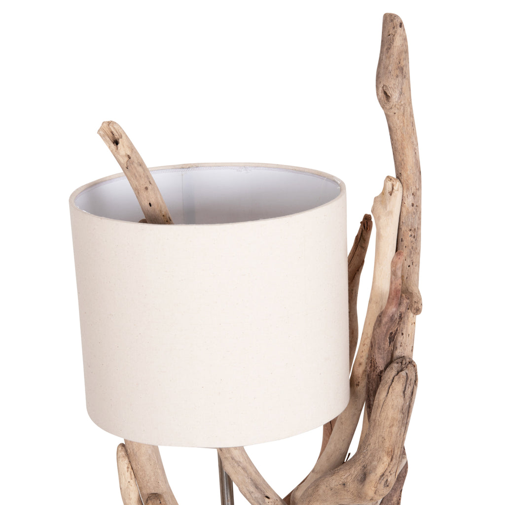 ΕΠΙΤΡΑΠΕΖΙΟ ΦΩΤΙΣΤΙΚΟ BRAMBLE HM4873 DRIFTWOOD & ΛΕΥΚΟ ΚΑΠΕΛΟ Φ28x65Υεκ.