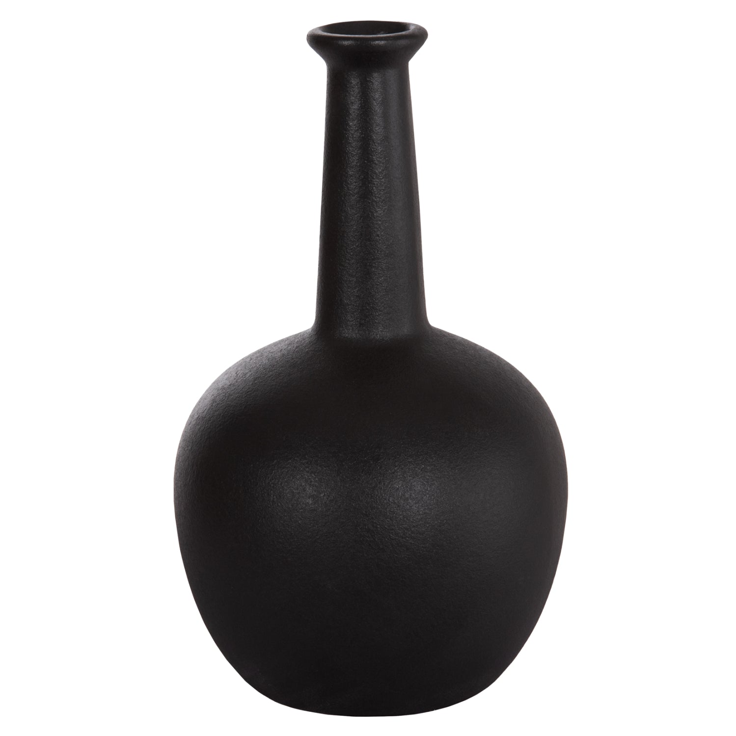 ΕΠΙΤΡΑΠΕΖΙΟ ΚΕΡΑΜΙΚΟ ΔΙΑΚΟΣΜΗΤΙΚΟ ELENDIL HM4593.02 ΜΑΥΡΟ ΜΑΤ 14,5x25Υεκ