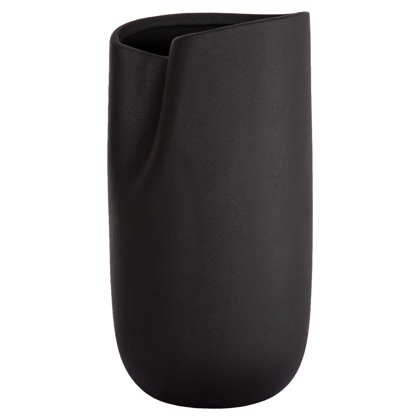 ΕΠΙΤΡΑΠΕΖΙΟ ΚΕΡΑΜΙΚΟ ΔΙΑΚΟΣΜΗΤΙΚΟ GLAZE HM4607.02 ΜΑΥΡΟ ΜΑΤ 15x15x30Υεκ
