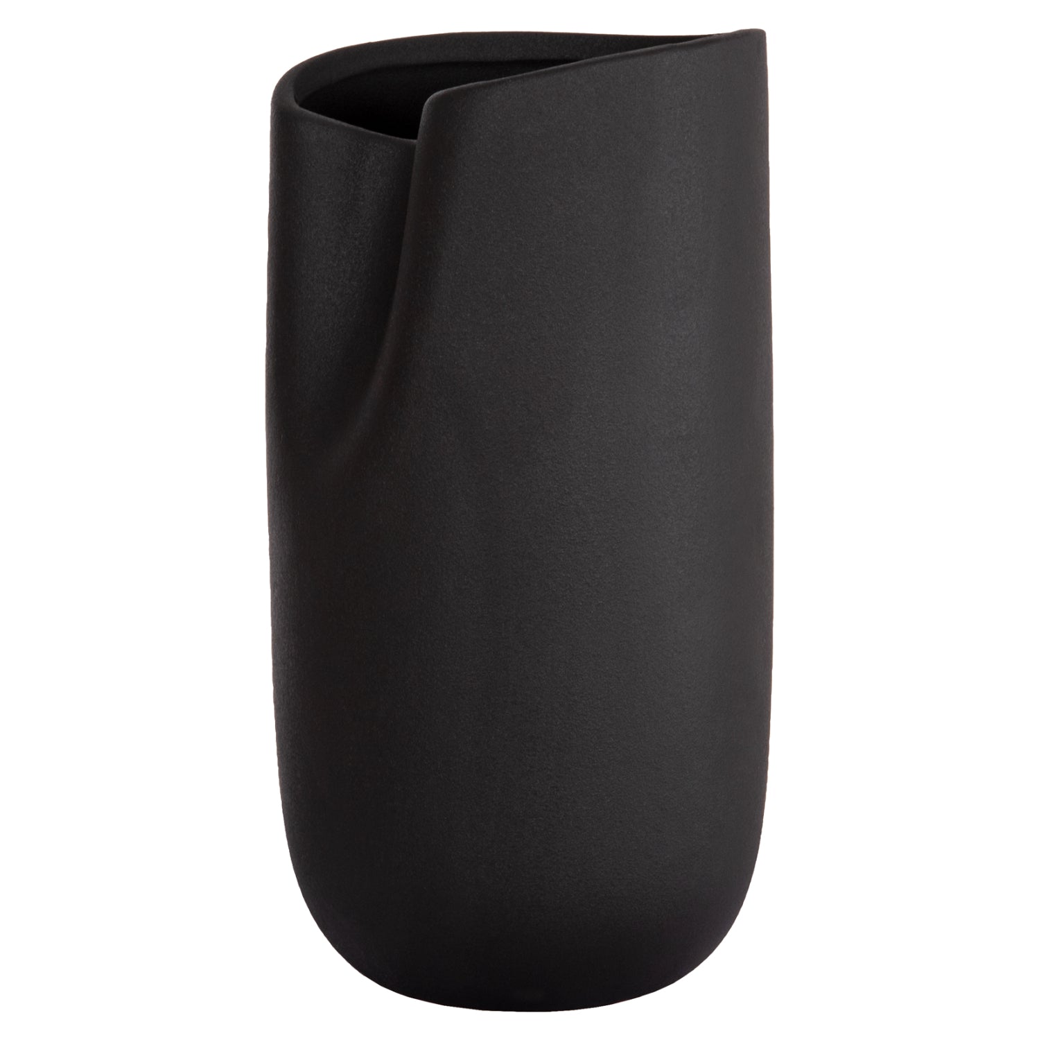 ΕΠΙΤΡΑΠΕΖΙΟ ΚΕΡΑΜΙΚΟ ΔΙΑΚΟΣΜΗΤΙΚΟ GLAZE HM4607.02 ΜΑΥΡΟ ΜΑΤ 15x15x30Υεκ