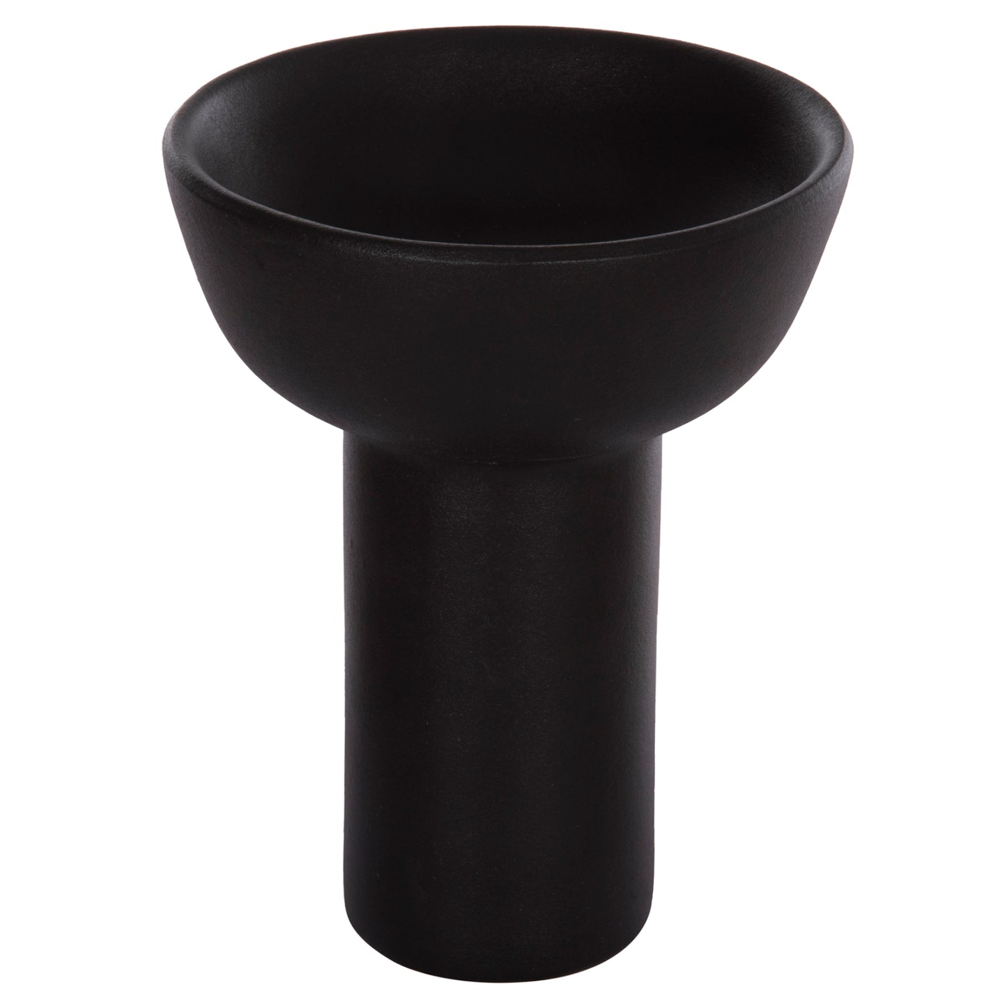 ΕΠΙΤΡΑΠΕΖΙΟ ΚΕΡΑΜΙΚΟ ΔΙΑΚΟΣΜΗΤΙΚΟ ELENDIL HM4603.02 ΜΑΥΡΟ ΜΑΤ Φ20x26.5Υεκ