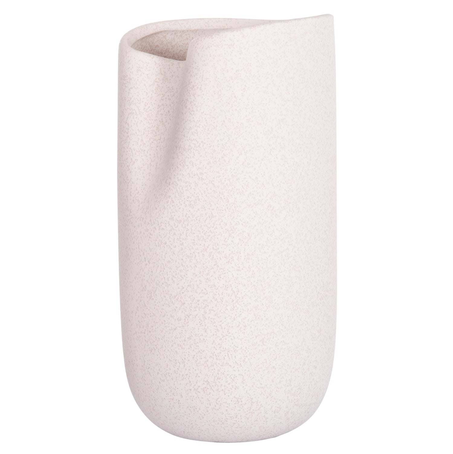 ΕΠΙΤΡΑΠΕΖΙΟ ΚΕΡΑΜΙΚΟ ΔΙΑΚΟΣΜΗΤΙΚΟ GLAZE HM4607.01 ΥΠΟΛΕΥΚΟ ΚΡΥΣΤΑΛΛΙΚΟ 15x15x30Υεκ