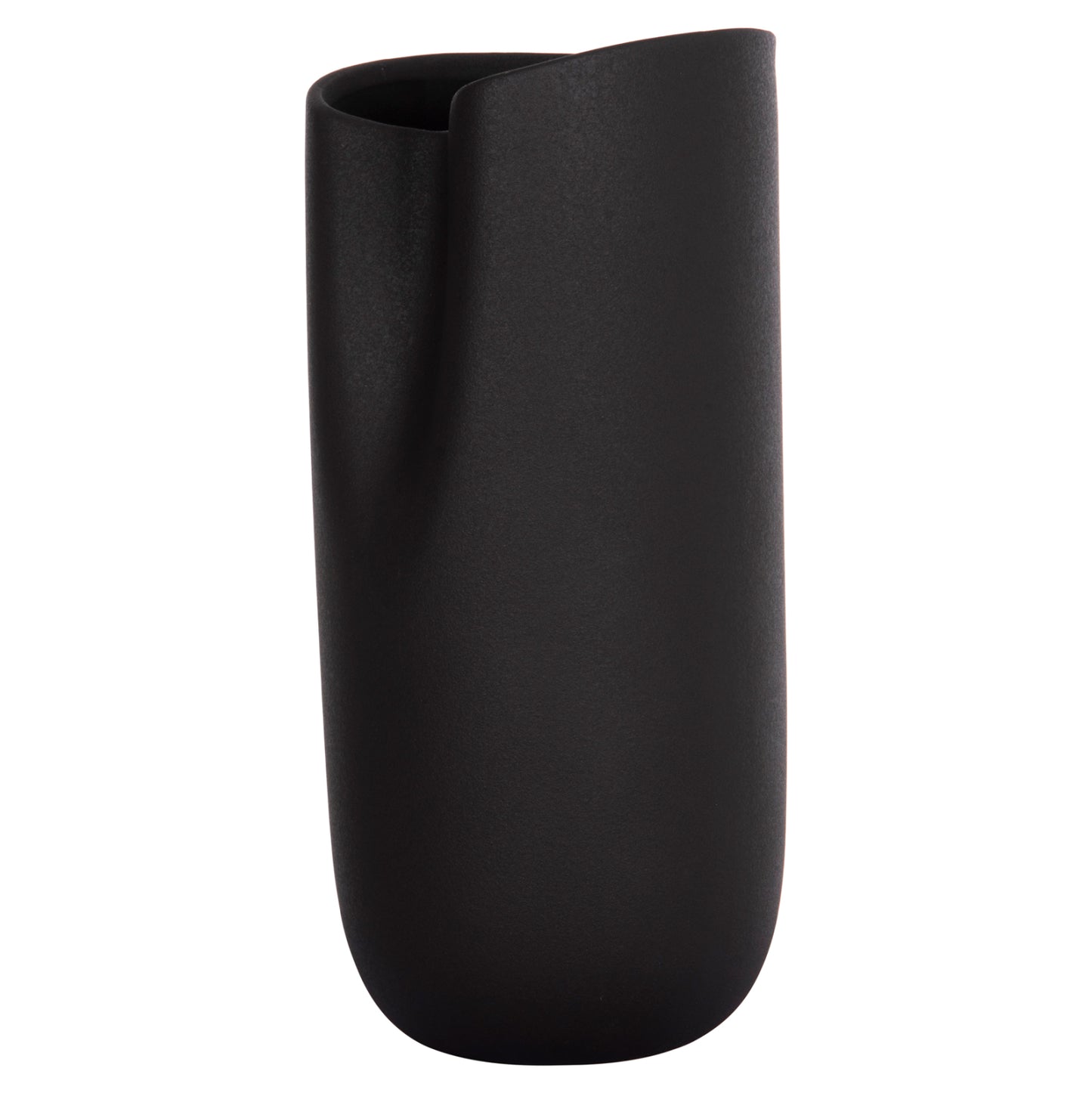 ΕΠΙΤΡΑΠΕΖΙΟ ΚΕΡΑΜΙΚΟ ΔΙΑΚΟΣΜΗΤΙΚΟ GLAZE HM4606.02 ΜΑΥΡΟ ΜΑΤ 17x16,5x37Υεκ