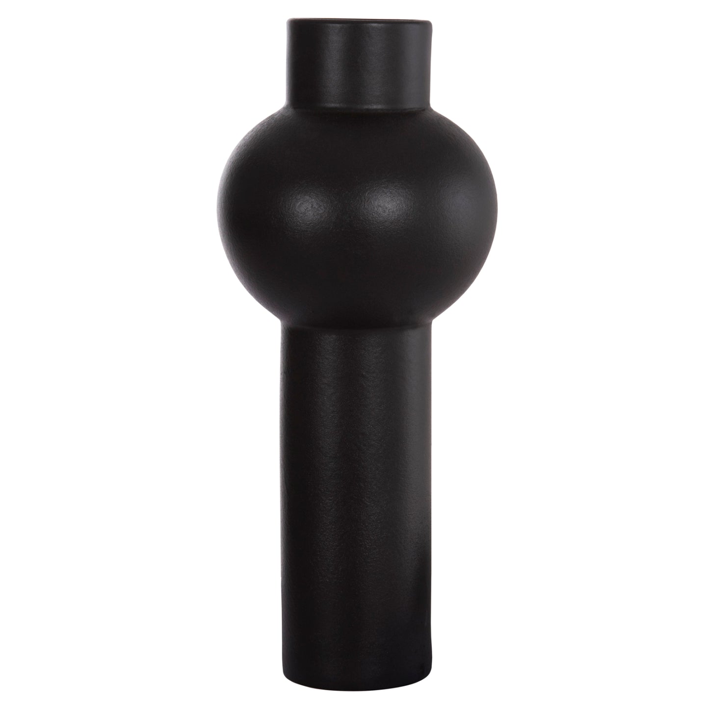ΕΠΙΤΡΑΠΕΖΙΟ ΚΕΡΑΜΙΚΟ ΔΙΑΚΟΣΜΗΤΙΚΟ SCEPTER HM4604.02 ΜΑΥΡΟ ΜΑΤ Φ17x39Υεκ