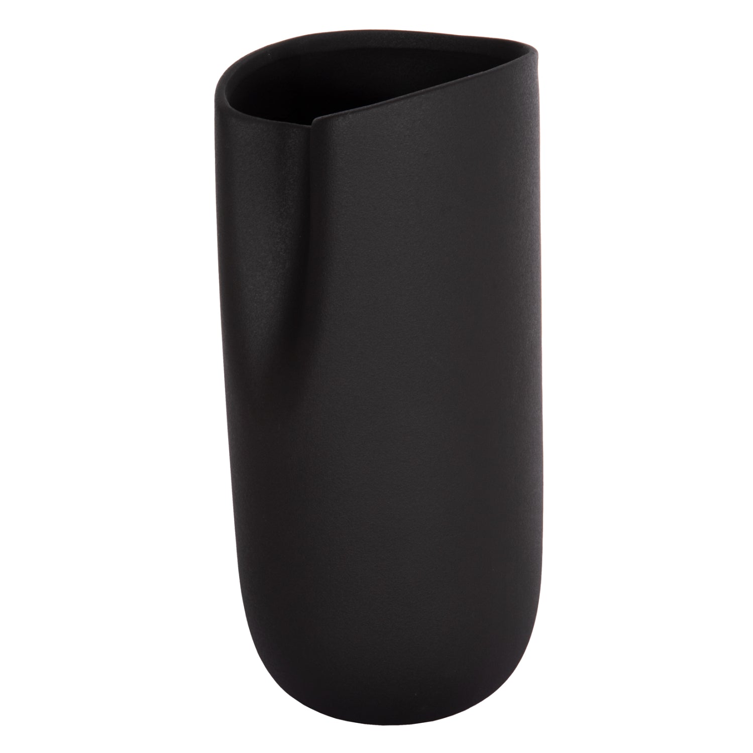 ΕΠΙΤΡΑΠΕΖΙΟ ΚΕΡΑΜΙΚΟ ΔΙΑΚΟΣΜΗΤΙΚΟ GLAZE HM4606.02 ΜΑΥΡΟ ΜΑΤ 17x16,5x37Υεκ