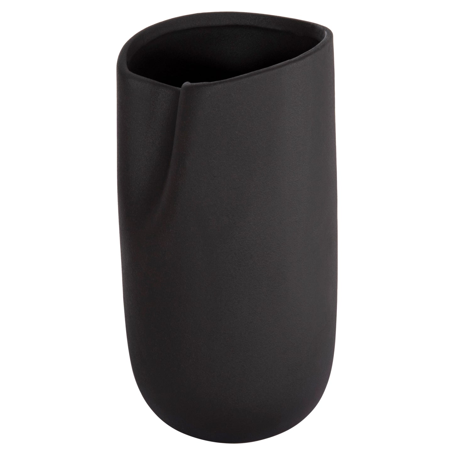ΕΠΙΤΡΑΠΕΖΙΟ ΚΕΡΑΜΙΚΟ ΔΙΑΚΟΣΜΗΤΙΚΟ GLAZE HM4607.02 ΜΑΥΡΟ ΜΑΤ 15x15x30Υεκ