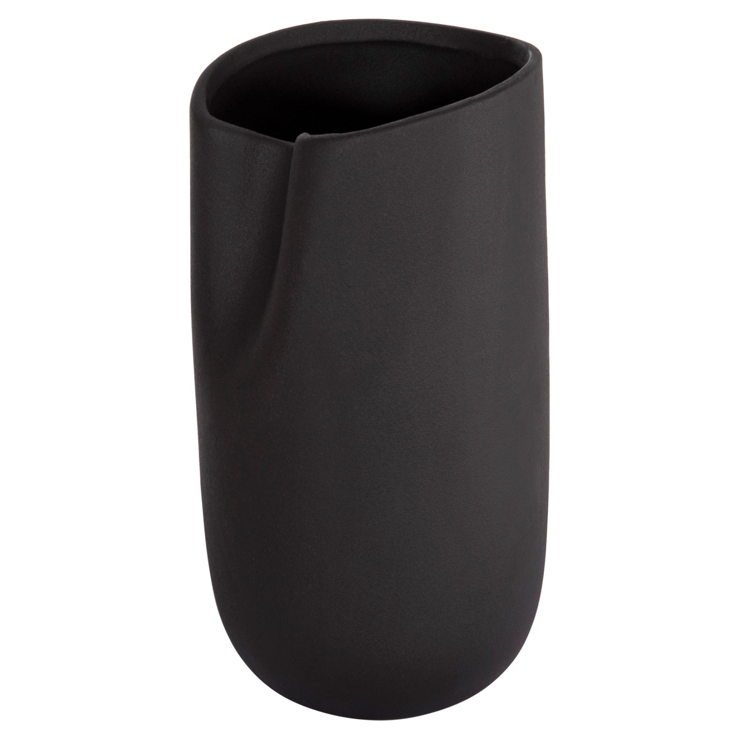 ΕΠΙΤΡΑΠΕΖΙΟ ΚΕΡΑΜΙΚΟ ΔΙΑΚΟΣΜΗΤΙΚΟ GLAZE HM4607.02 ΜΑΥΡΟ ΜΑΤ 15x15x30Υεκ