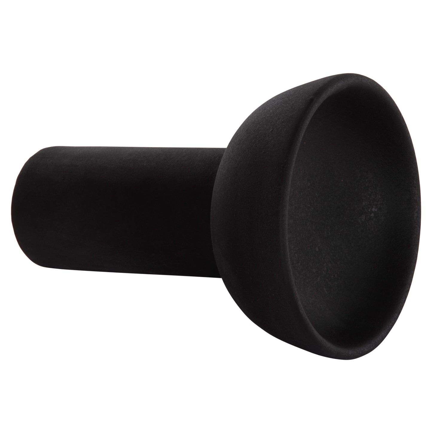 ΕΠΙΤΡΑΠΕΖΙΟ ΚΕΡΑΜΙΚΟ ΔΙΑΚΟΣΜΗΤΙΚΟ ELENDIL HM4602.02 ΜΑΥΡΟ ΜΑΤ Φ23x32Υ εκ