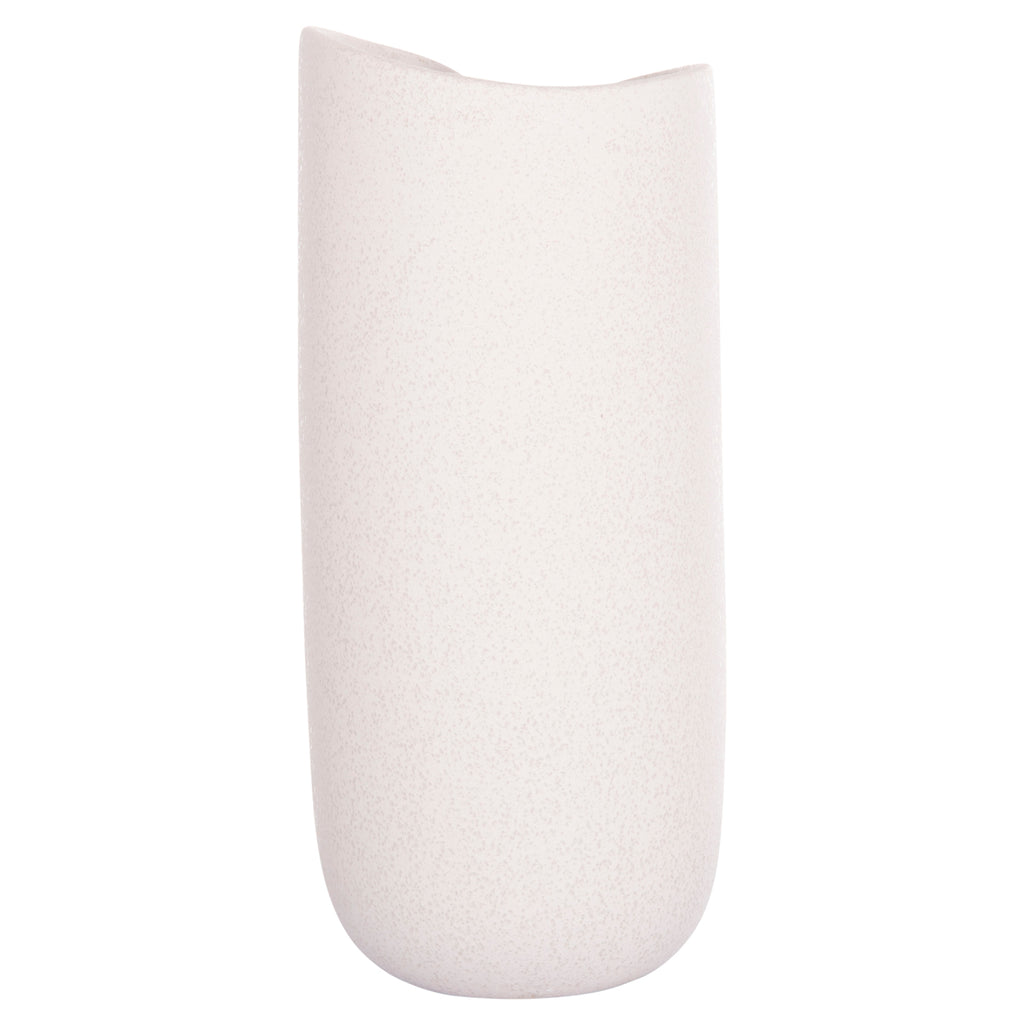 ΕΠΙΤΡΑΠΕΖΙΟ ΚΕΡΑΜΙΚΟ ΔΙΑΚΟΣΜΗΤΙΚΟ GLAZE HM4606.01 ΚΡΥΣΤΑΛΛΙΚΟ ΥΠΟΛΕΥΚΟ 17x16,5x37Υεκ