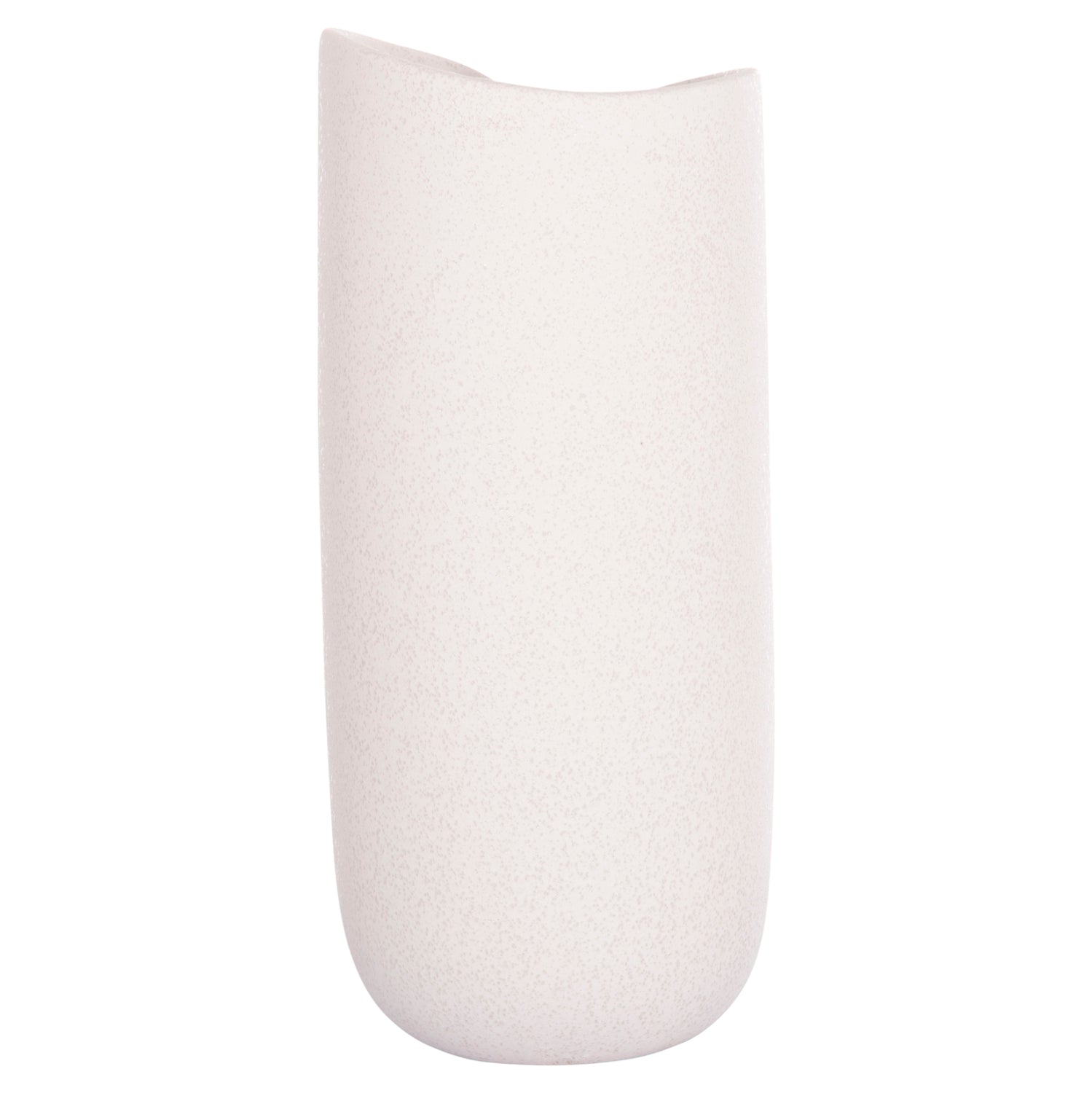 ΕΠΙΤΡΑΠΕΖΙΟ ΚΕΡΑΜΙΚΟ ΔΙΑΚΟΣΜΗΤΙΚΟ GLAZE HM4606.01 ΚΡΥΣΤΑΛΛΙΚΟ ΥΠΟΛΕΥΚΟ 17x16,5x37Υεκ