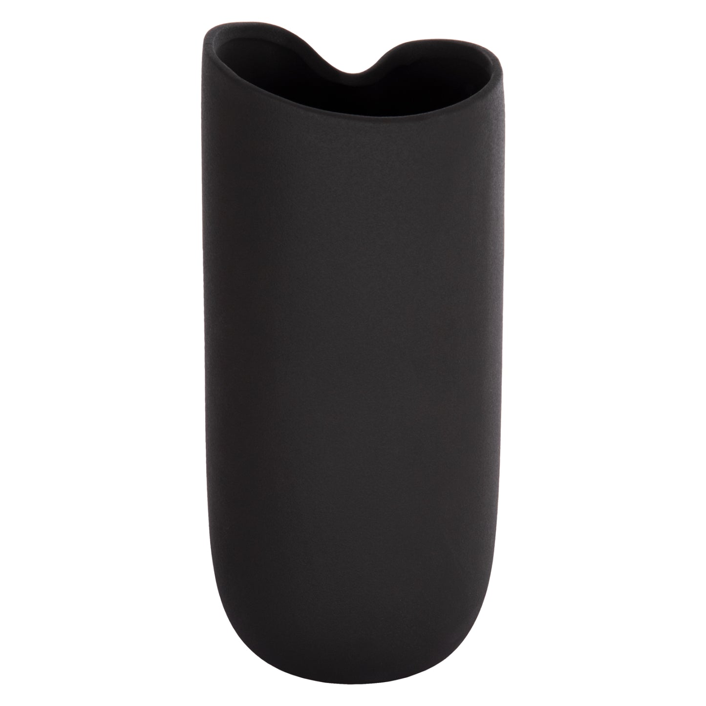 ΕΠΙΤΡΑΠΕΖΙΟ ΚΕΡΑΜΙΚΟ ΔΙΑΚΟΣΜΗΤΙΚΟ GLAZE HM4606.02 ΜΑΥΡΟ ΜΑΤ 17x16,5x37Υεκ