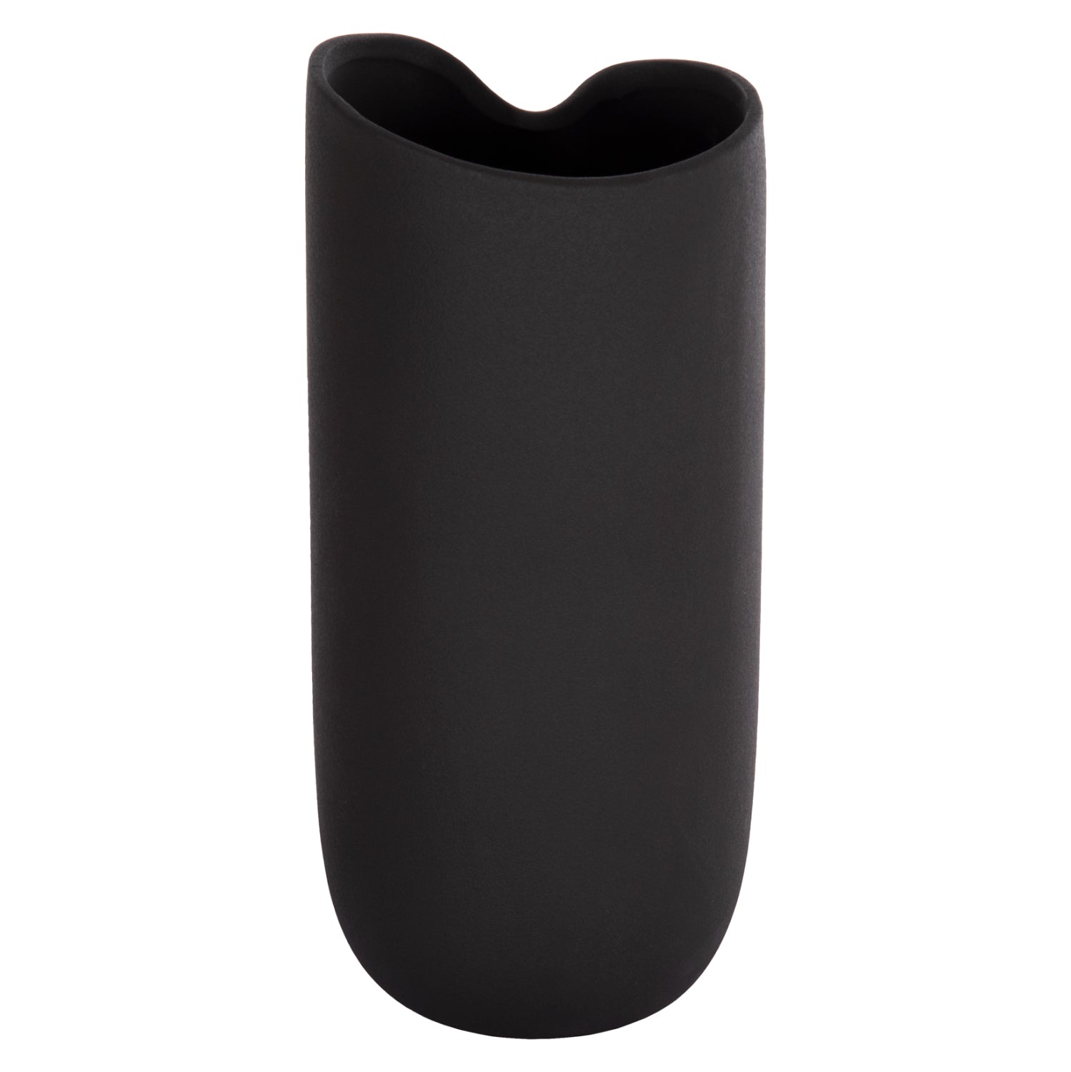 ΕΠΙΤΡΑΠΕΖΙΟ ΚΕΡΑΜΙΚΟ ΔΙΑΚΟΣΜΗΤΙΚΟ GLAZE HM4606.02 ΜΑΥΡΟ ΜΑΤ 17x16,5x37Υεκ