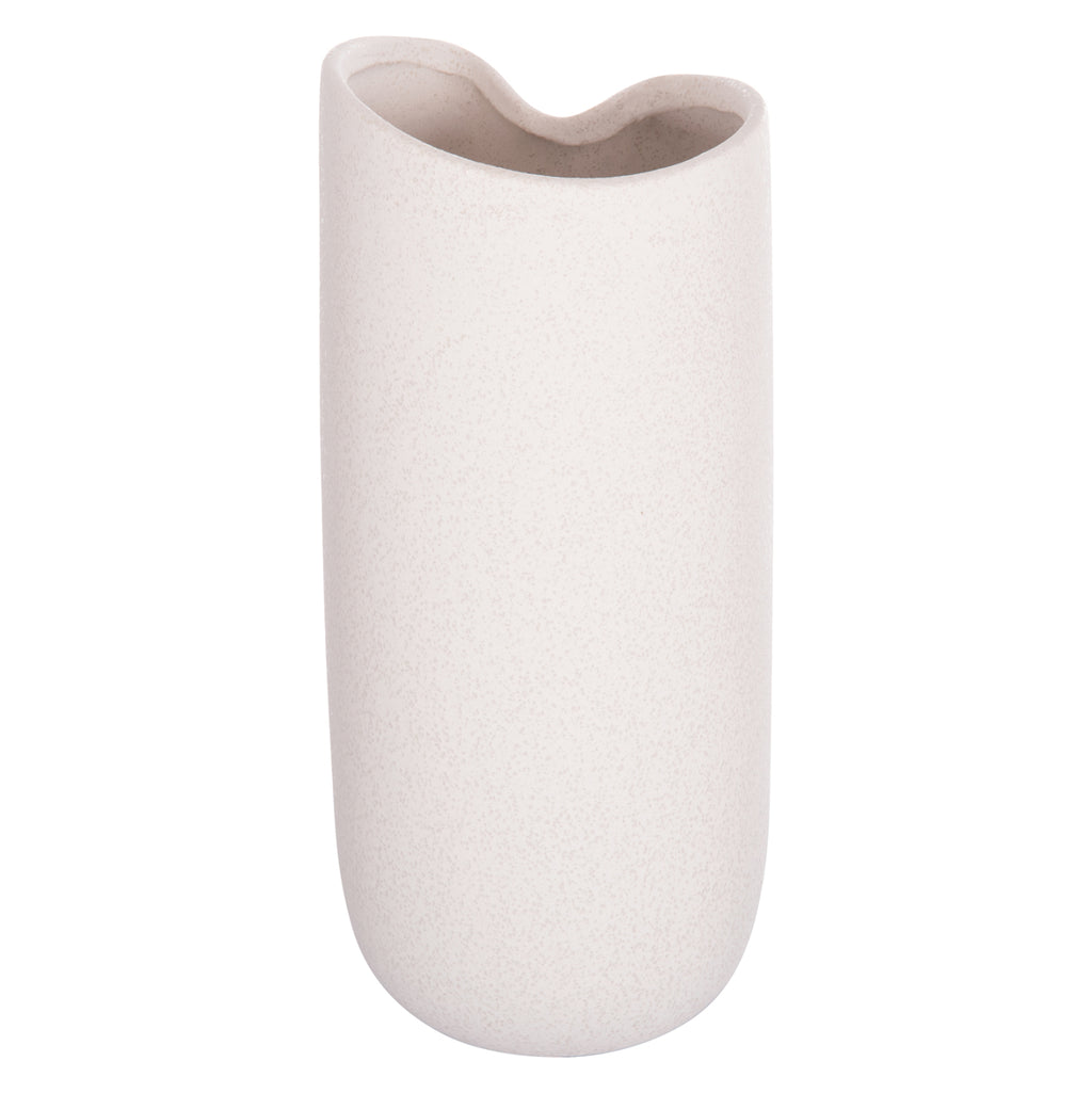 ΕΠΙΤΡΑΠΕΖΙΟ ΚΕΡΑΜΙΚΟ ΔΙΑΚΟΣΜΗΤΙΚΟ GLAZE HM4606.01 ΚΡΥΣΤΑΛΛΙΚΟ ΥΠΟΛΕΥΚΟ 17x16,5x37Υεκ