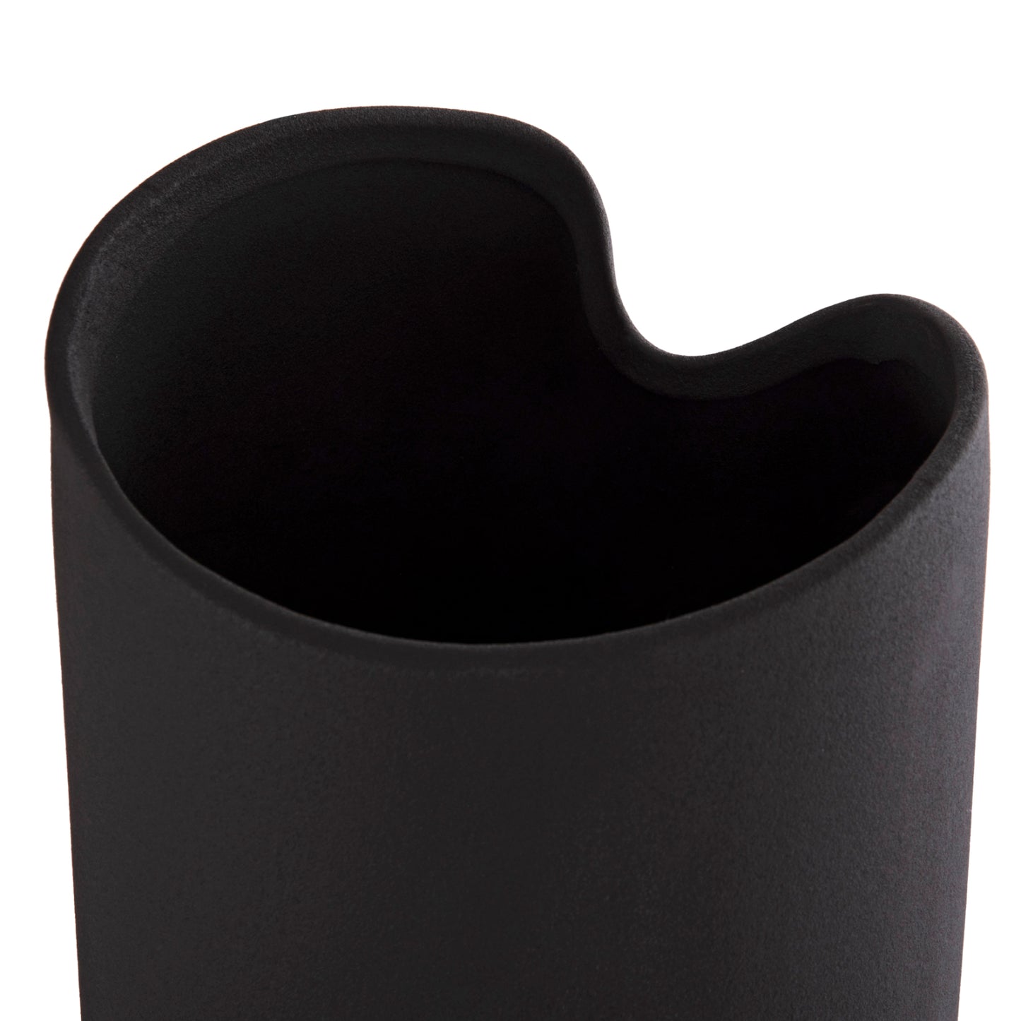 ΕΠΙΤΡΑΠΕΖΙΟ ΚΕΡΑΜΙΚΟ ΔΙΑΚΟΣΜΗΤΙΚΟ GLAZE HM4607.02 ΜΑΥΡΟ ΜΑΤ 15x15x30Υεκ