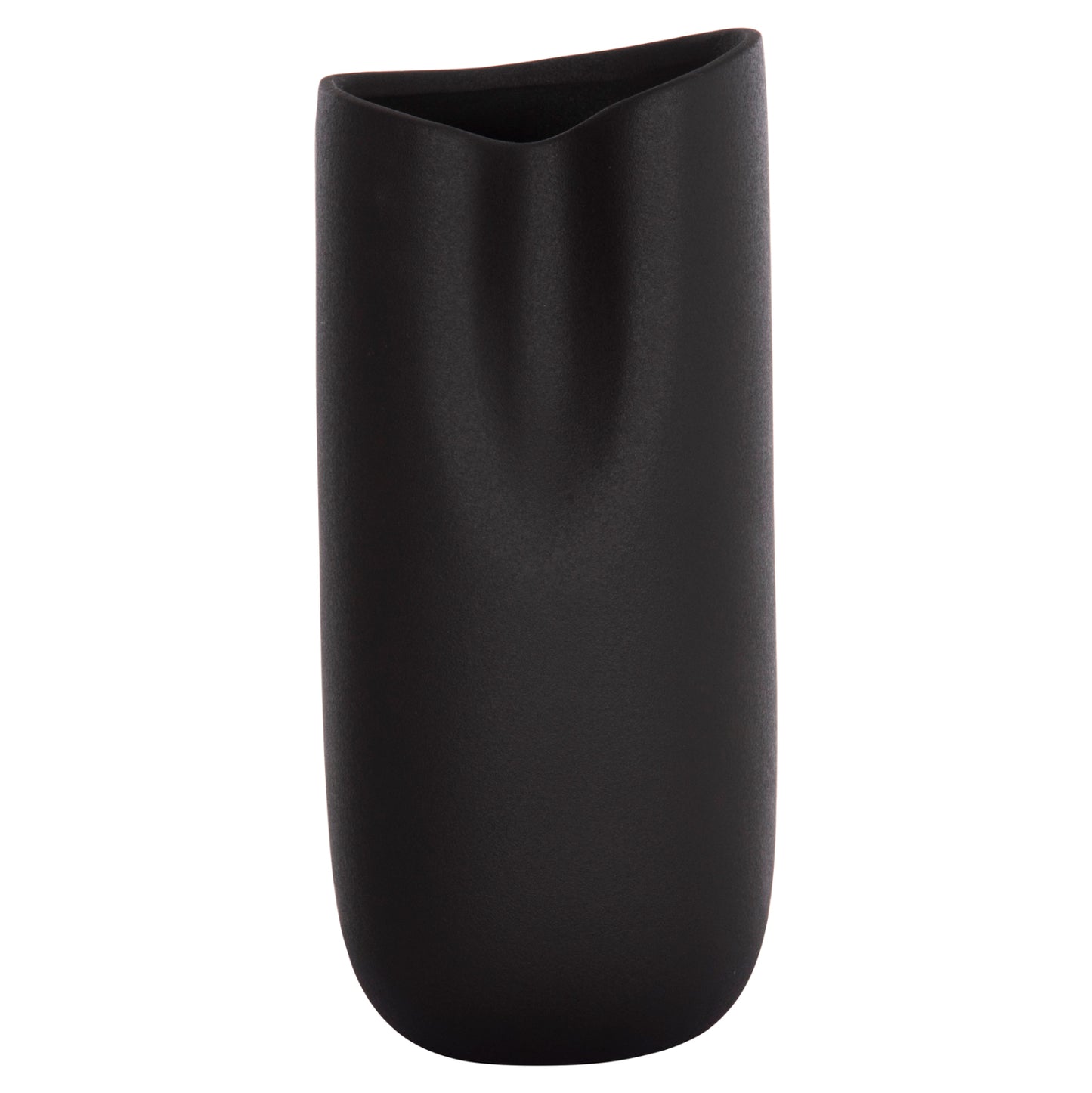 ΕΠΙΤΡΑΠΕΖΙΟ ΚΕΡΑΜΙΚΟ ΔΙΑΚΟΣΜΗΤΙΚΟ GLAZE HM4606.02 ΜΑΥΡΟ ΜΑΤ 17x16,5x37Υεκ