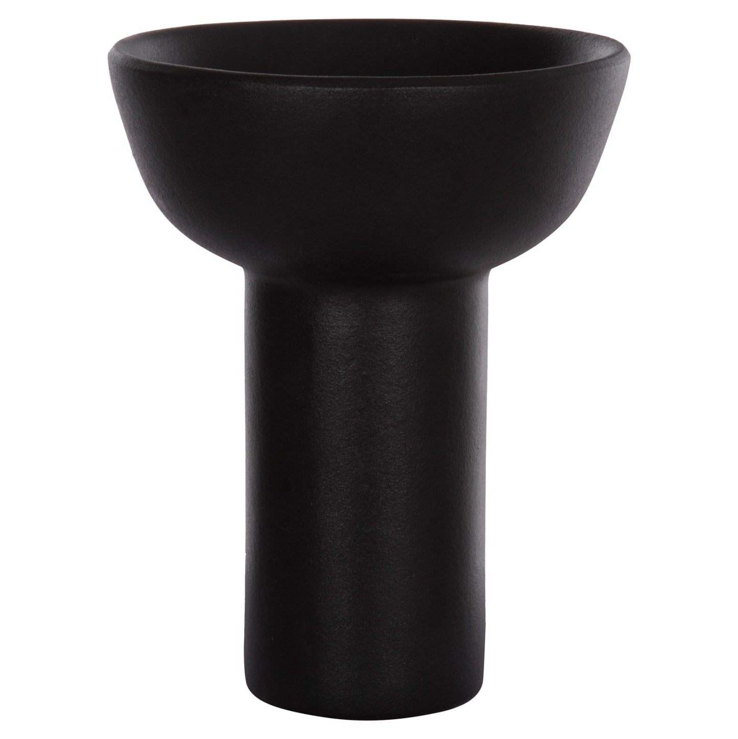 ΕΠΙΤΡΑΠΕΖΙΟ ΚΕΡΑΜΙΚΟ ΔΙΑΚΟΣΜΗΤΙΚΟ ELENDIL HM4603.02 ΜΑΥΡΟ ΜΑΤ Φ20x26.5Υεκ