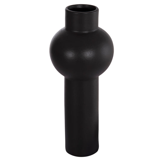 ΕΠΙΤΡΑΠΕΖΙΟ ΚΕΡΑΜΙΚΟ ΔΙΑΚΟΣΜΗΤΙΚΟ SCEPTER HM4604.02 ΜΑΥΡΟ ΜΑΤ Φ17x39Υεκ