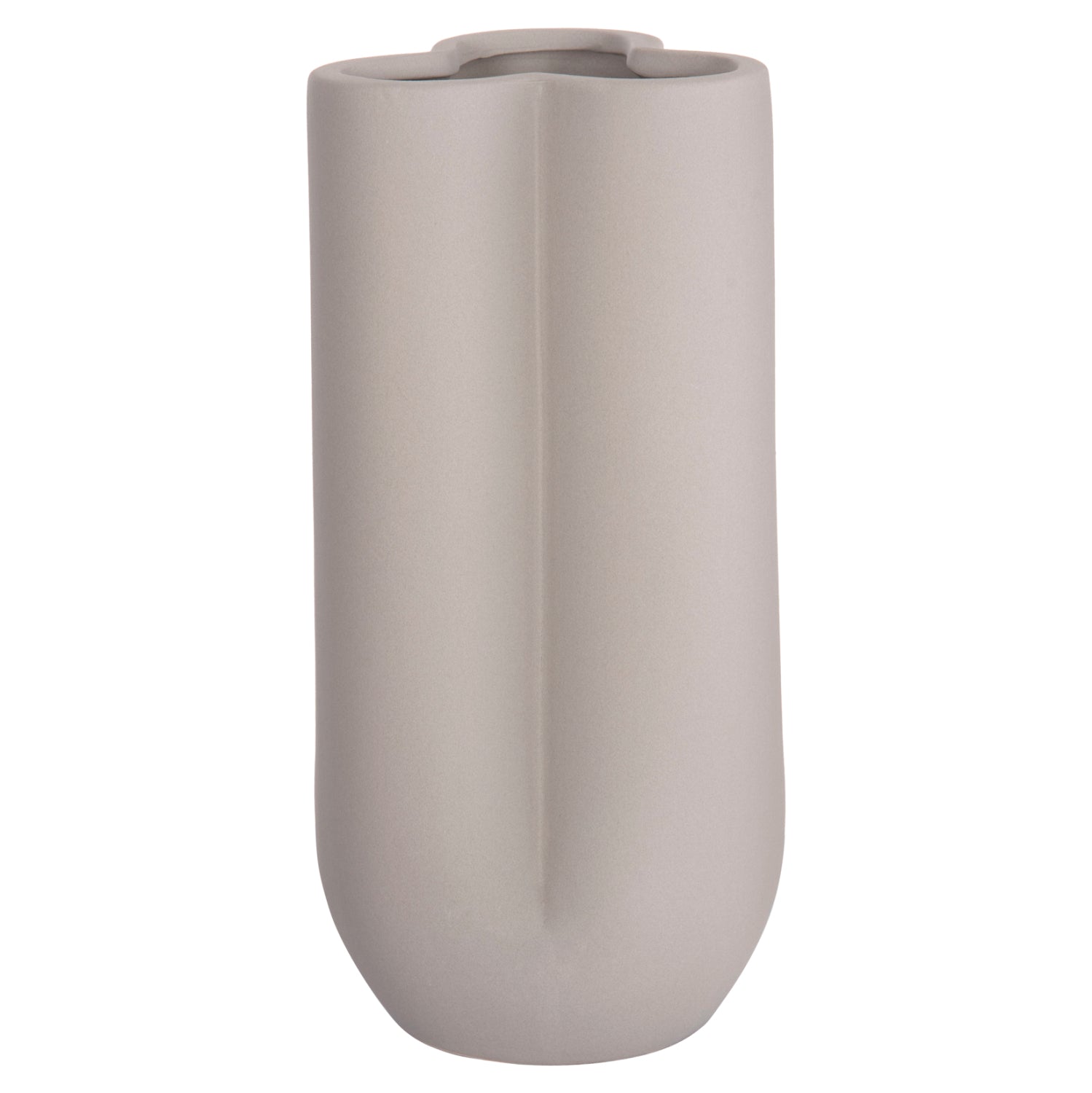 ΕΠΙΤΡΑΠΕΖΙΟ ΚΕΡΑΜΙΚΟ ΔΙΑΚΟΣΜΗΤΙΚΟ GLAZE HM4612.03 ΓΚΡΙ ΜΑΤ Φ14x29Υεκ