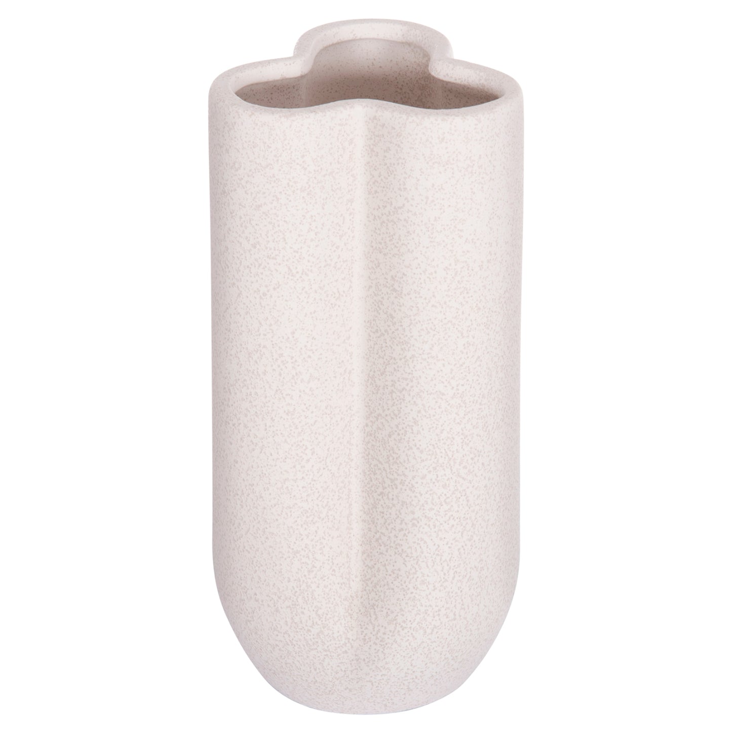ΕΠΙΤΡΑΠΕΖΙΟ ΚΕΡΑΜΙΚΟ ΔΙΑΚΟΣΜΗΤΙΚΟ GLAZE HM4612.01 ΚΡΥΣΤΑΛΛΙΚΟ ΥΠΟΛΕΥΚΟ Φ14x29Υεκ