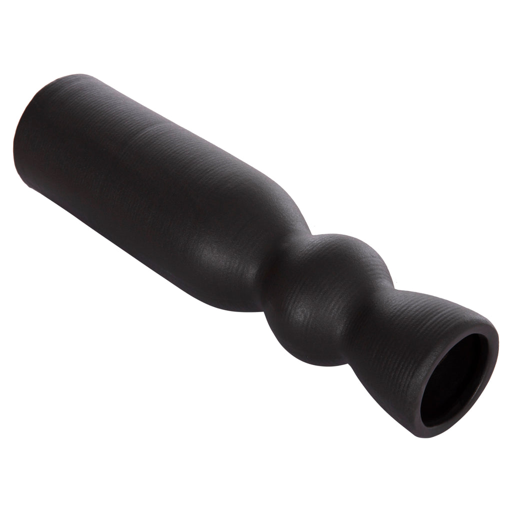 ΕΠΙΤΡΑΠΕΖΙΟ ΚΕΡΑΜΙΚΟ ΔΙΑΚΟΣΜΗΤΙΚΟ SCEPTER HM4614.02 ΜΑΥΡΟ ΜΑΤ Φ8x35Υ εκ.