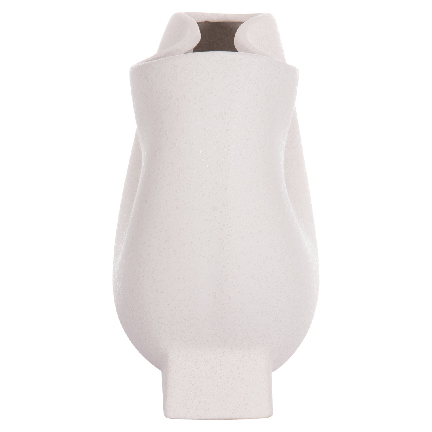 ΕΠΙΤΡΑΠΕΖΙΟ ΚΕΡΑΜΙΚΟ ΔΙΑΚΟΣΜΗΤΙΚΟ GLAZE HM4610.01 ΥΠΟΛΕΥΚΟ ΚΡΥΣΤΑΛΛΙΚΟ 26x14x25Υεκ
