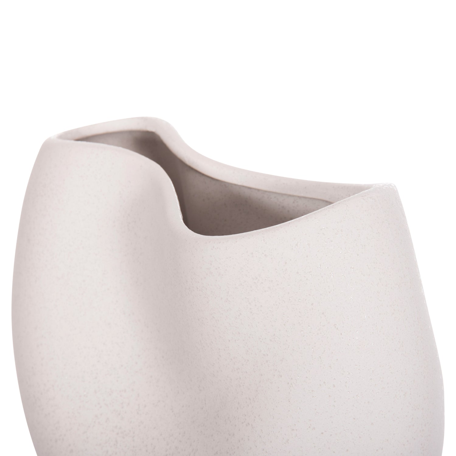 ΕΠΙΤΡΑΠΕΖΙΟ ΚΕΡΑΜΙΚΟ ΔΙΑΚΟΣΜΗΤΙΚΟ GLAZE HM4610.01 ΥΠΟΛΕΥΚΟ ΚΡΥΣΤΑΛΛΙΚΟ 26x14x25Υεκ