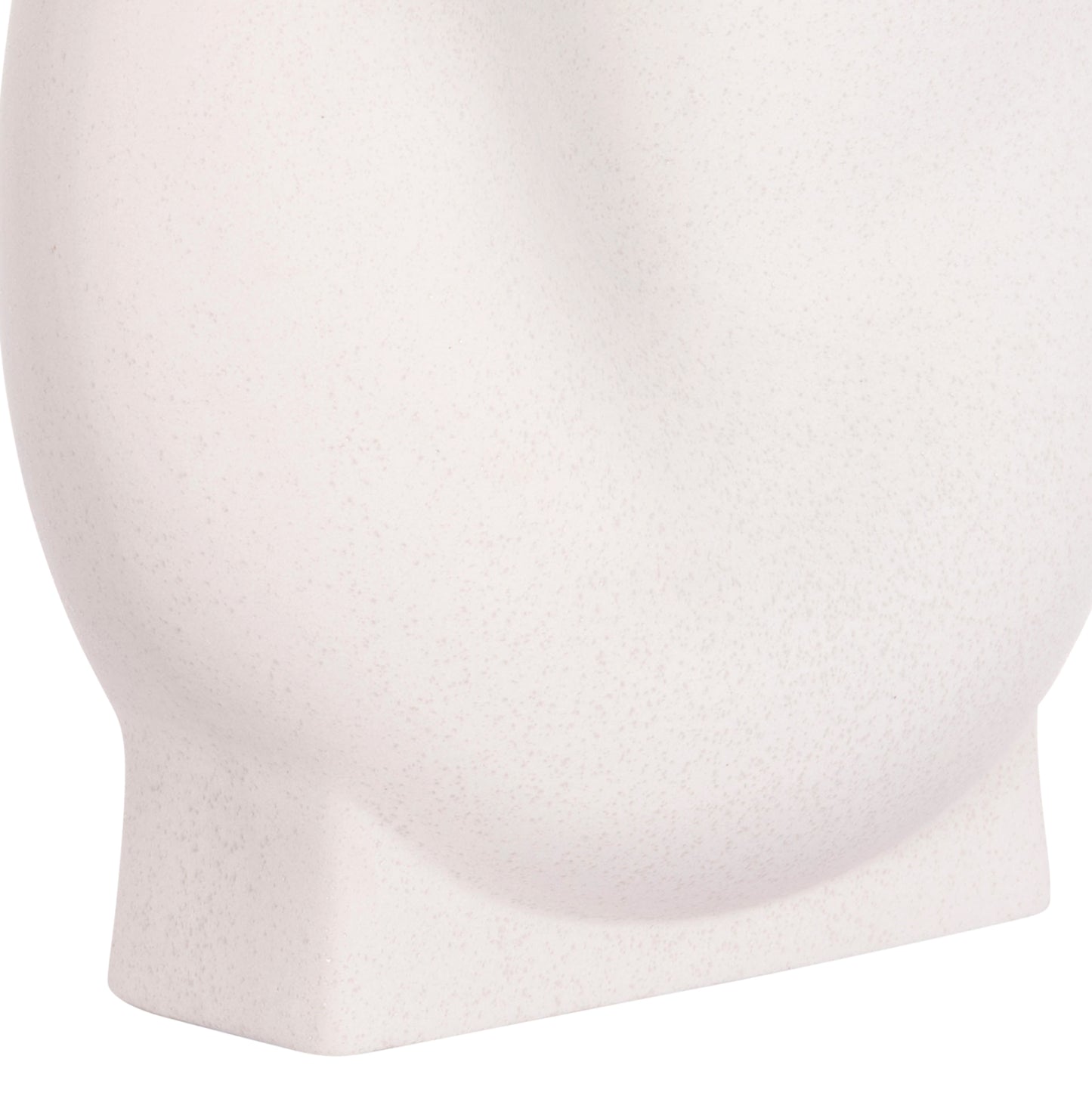 ΕΠΙΤΡΑΠΕΖΙΟ ΚΕΡΑΜΙΚΟ ΔΙΑΚΟΣΜΗΤΙΚΟ GLAZE HM4610.01 ΥΠΟΛΕΥΚΟ ΚΡΥΣΤΑΛΛΙΚΟ 26x14x25Υεκ