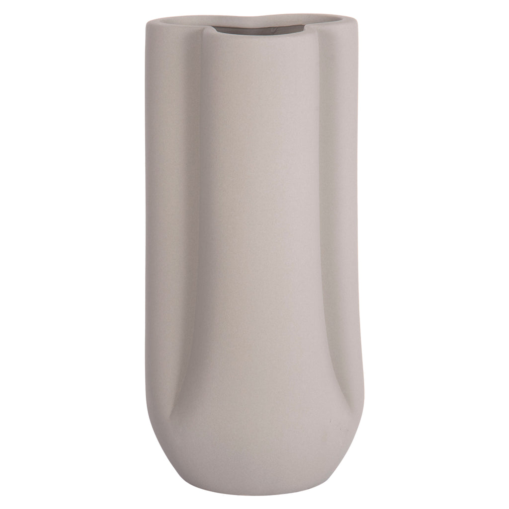 ΕΠΙΤΡΑΠΕΖΙΟ ΚΕΡΑΜΙΚΟ ΔΙΑΚΟΣΜΗΤΙΚΟ GLAZE HM4612.03 ΓΚΡΙ ΜΑΤ Φ14x29Υεκ