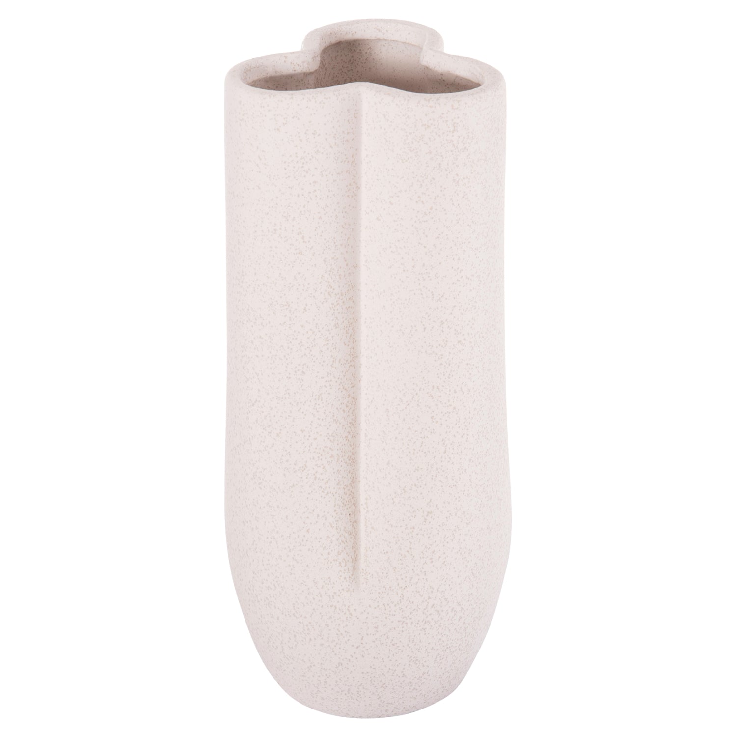 ΕΠΙΤΡΑΠΕΖΙΟ ΚΕΡΑΜΙΚΟ ΔΙΑΚΟΣΜΗΤΙΚΟ GLAZE HM4611.01 ΚΡΥΣΤΑΛΛΙΚΟ ΥΠΟΛΕΥΚΟ Φ14x34Υεκ