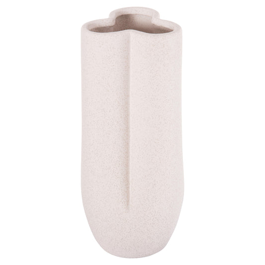 ΕΠΙΤΡΑΠΕΖΙΟ ΚΕΡΑΜΙΚΟ ΔΙΑΚΟΣΜΗΤΙΚΟ GLAZE HM4611.01 ΚΡΥΣΤΑΛΛΙΚΟ ΥΠΟΛΕΥΚΟ Φ14x34Υεκ