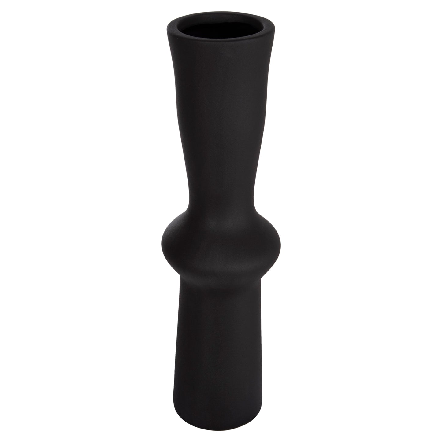 ΕΠΙΤΡΑΠΕΖΙΟ ΚΕΡΑΜΙΚΟ ΔΙΑΚΟΣΜΗΤΙΚΟ SCEPTER HM4637.02 ΜΑΥΡΟ ΜΑΤ Φ14x50Υεκ