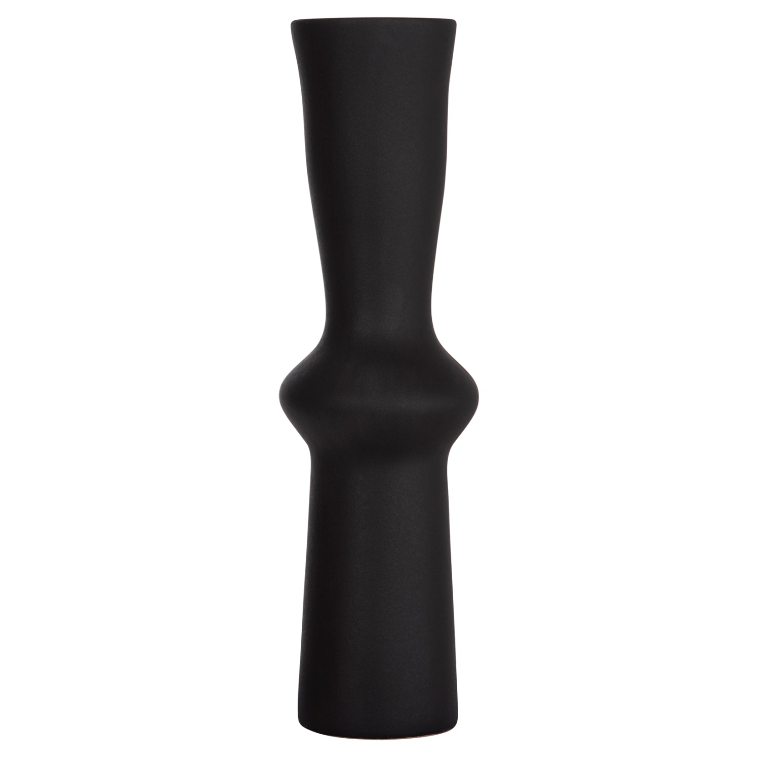 ΕΠΙΤΡΑΠΕΖΙΟ ΚΕΡΑΜΙΚΟ ΔΙΑΚΟΣΜΗΤΙΚΟ SCEPTER HM4637.02 ΜΑΥΡΟ ΜΑΤ Φ14x50Υεκ