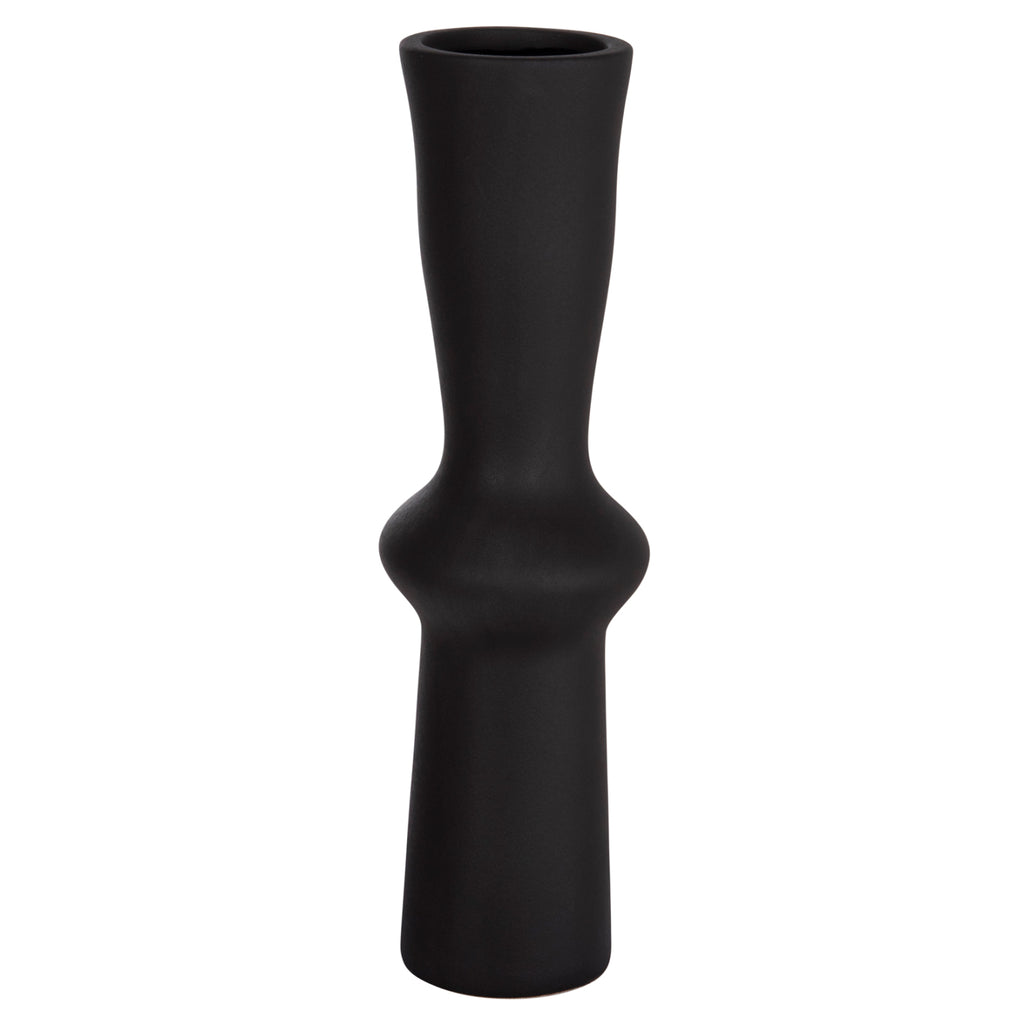 ΕΠΙΤΡΑΠΕΖΙΟ ΚΕΡΑΜΙΚΟ ΔΙΑΚΟΣΜΗΤΙΚΟ SCEPTER HM4637.02 ΜΑΥΡΟ ΜΑΤ Φ14x50Υεκ