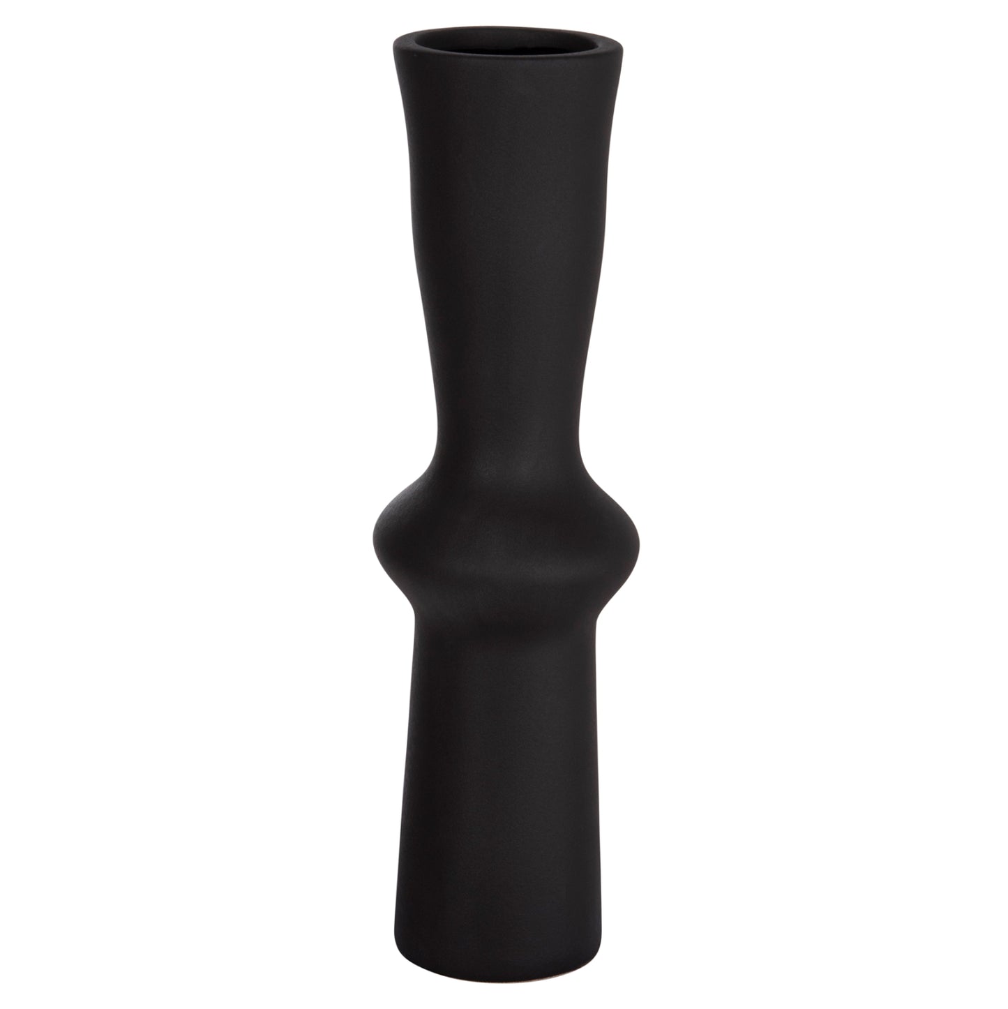 ΕΠΙΤΡΑΠΕΖΙΟ ΚΕΡΑΜΙΚΟ ΔΙΑΚΟΣΜΗΤΙΚΟ SCEPTER HM4637.02 ΜΑΥΡΟ ΜΑΤ Φ14x50Υεκ