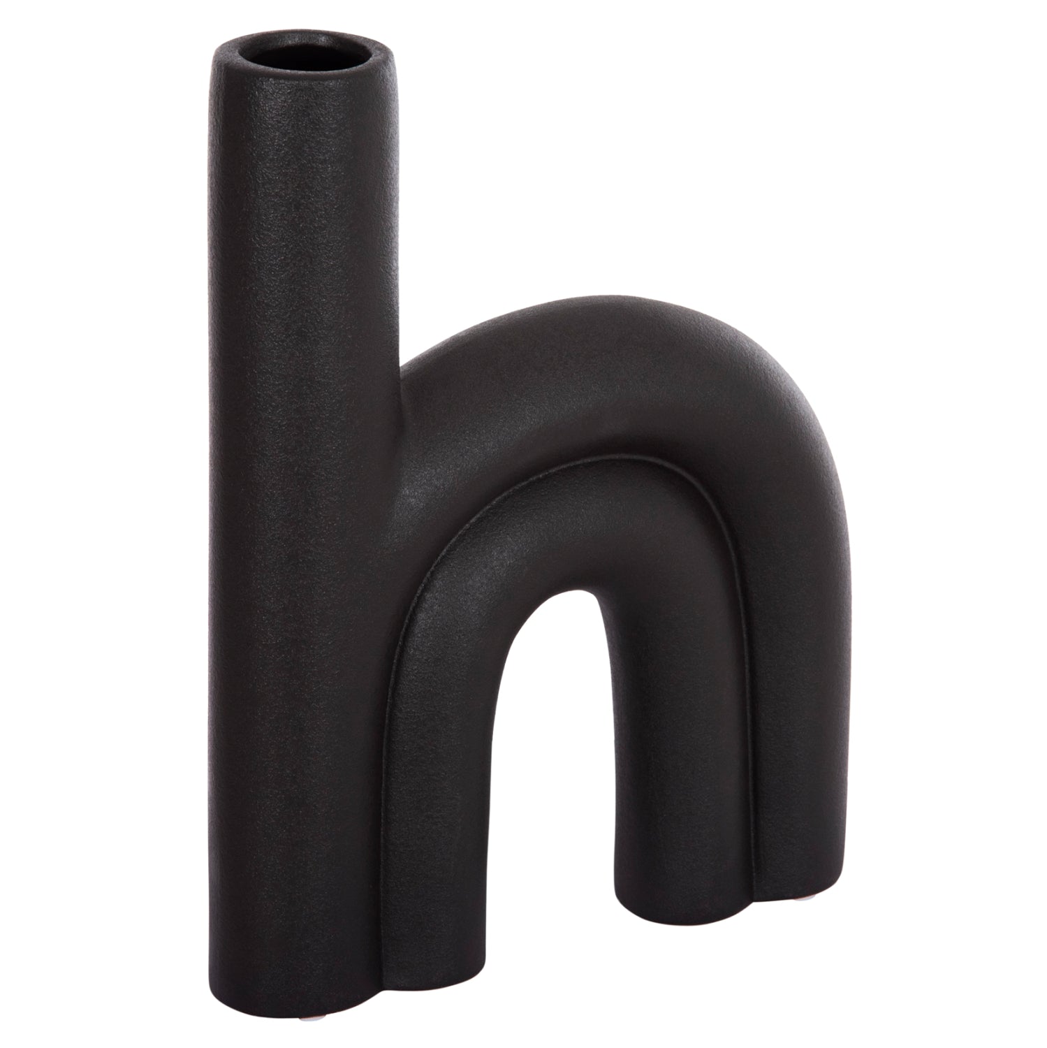 ΕΠΙΤΡΑΠΕΖΙΟ ΚΕΡΑΜΙΚΟ ΔΙΑΚΟΣΜΗΤΙΚΟ ARCON HM4638.02 ΜΑΥΡΟ ΜΑΤ 25,5x6x34Υεκ