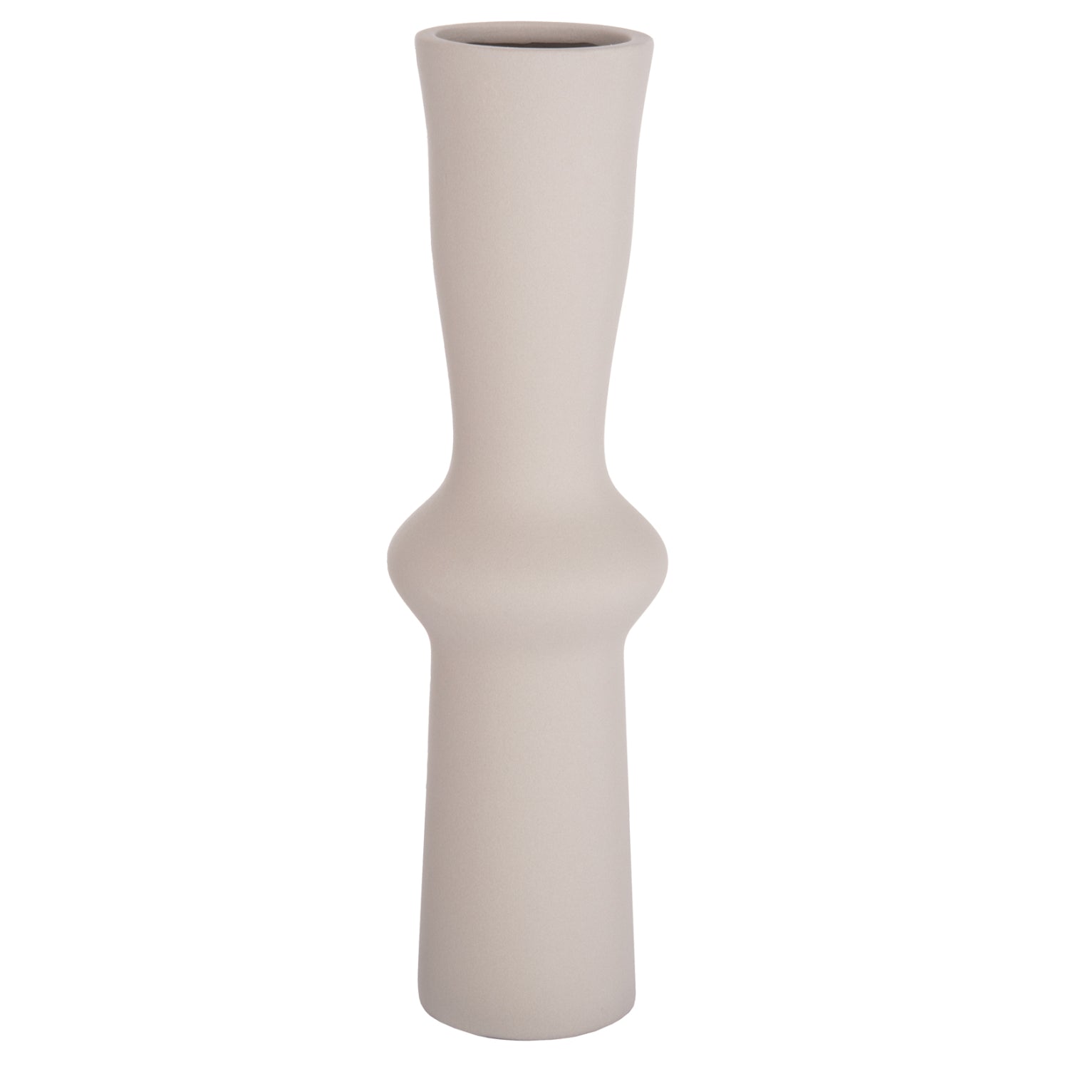 ΕΠΙΤΡΑΠΕΖΙΟ ΚΕΡΑΜΙΚΟ ΔΙΑΚΟΣΜΗΤΙΚΟ SCEPTER HM4637.03 ΓΚΡΙ ΜΑΤ Φ14x50Υεκ